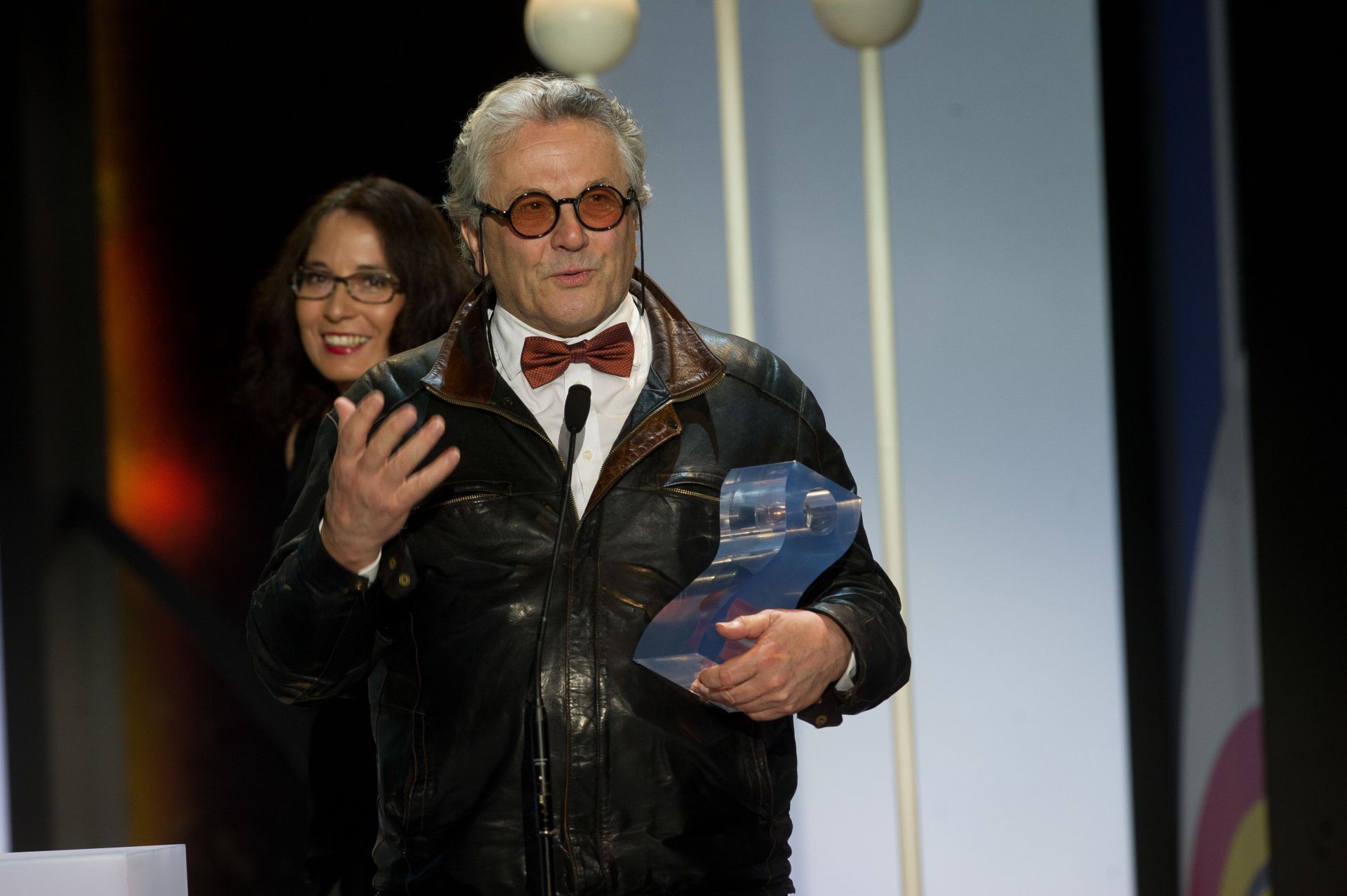 George Miller receives FIPRESCI 2015 - 63th San Sebastian Film Festival - Source: Getty