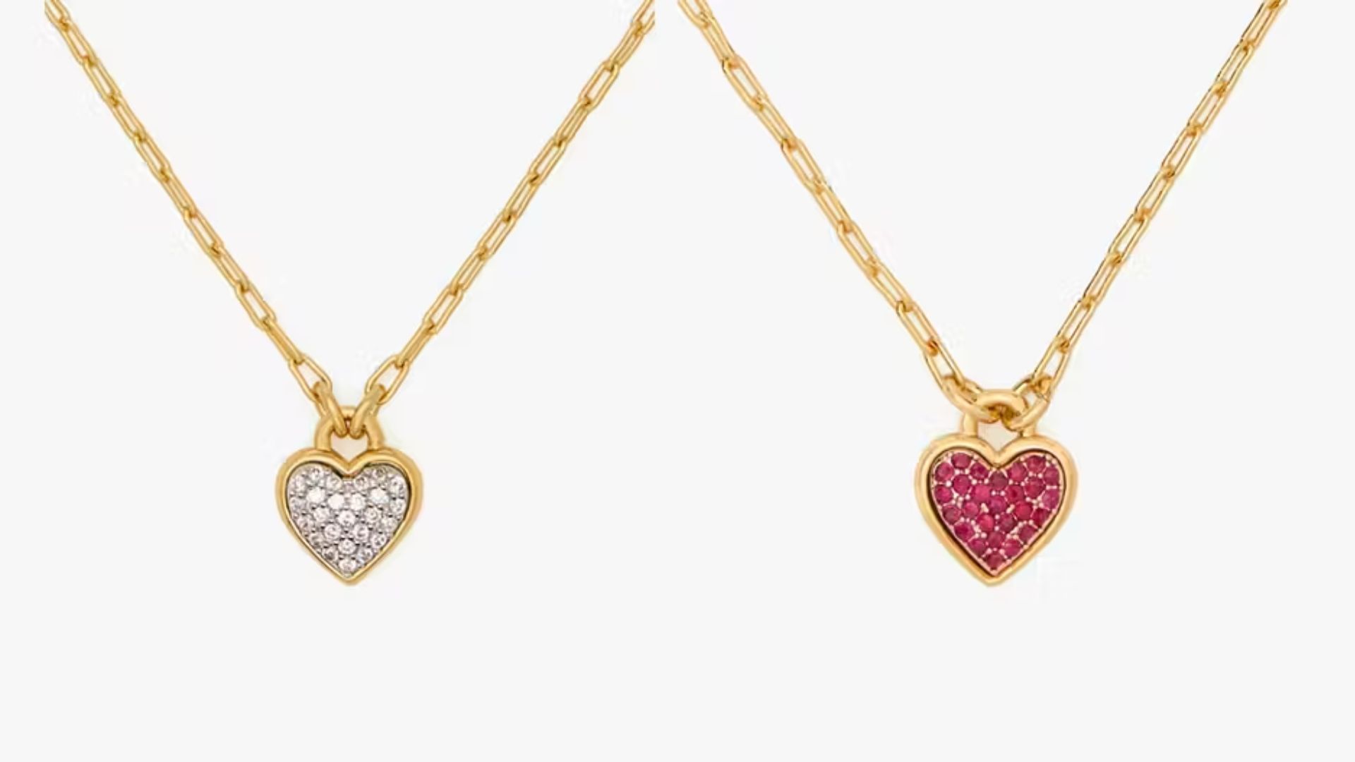 With All My Heart Pav&eacute; Pendant (Image via Kate Spade)