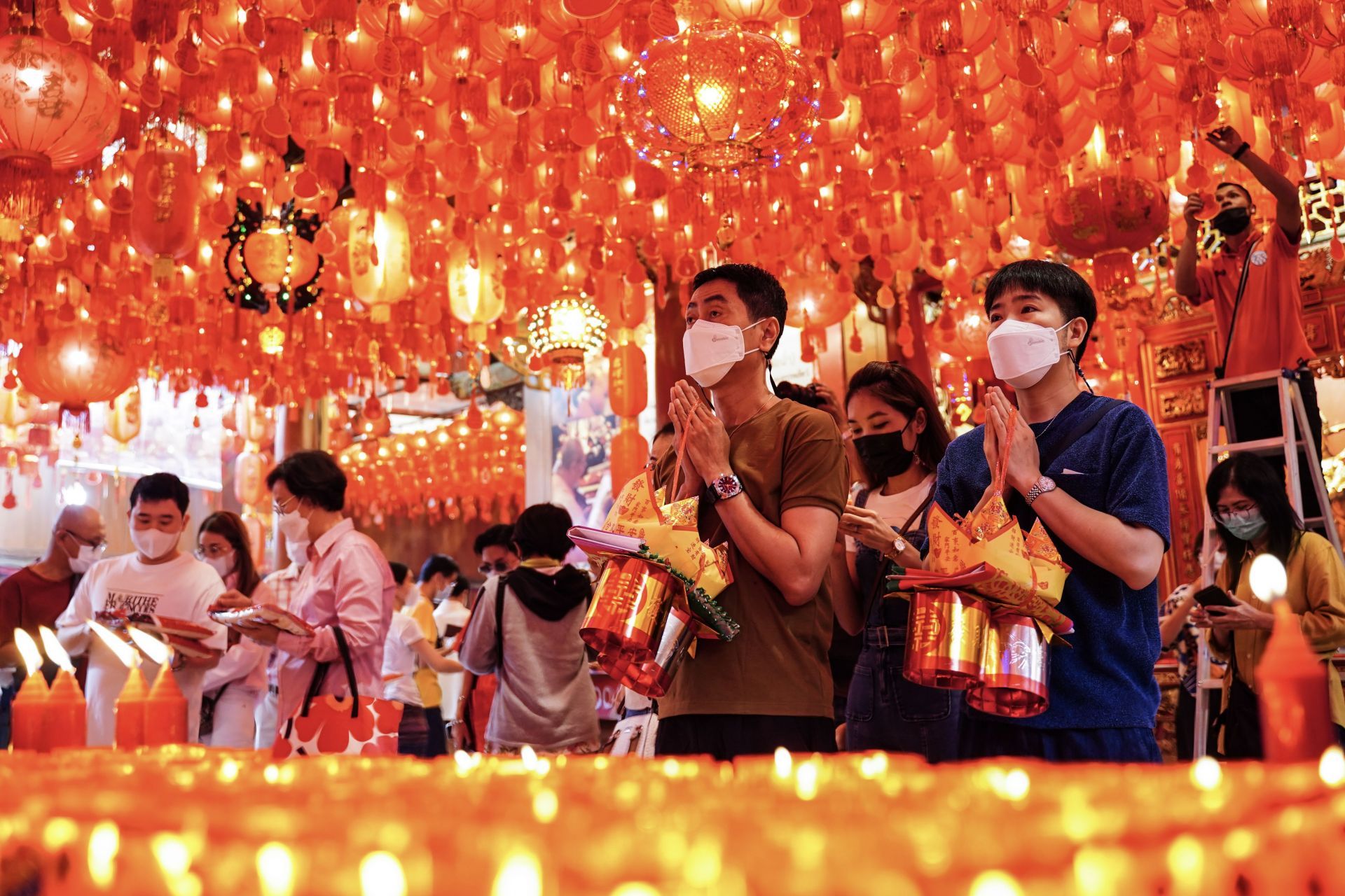 Thailand Prepares For Upcoming Lunar New Year Celebrations. - Source: Getty