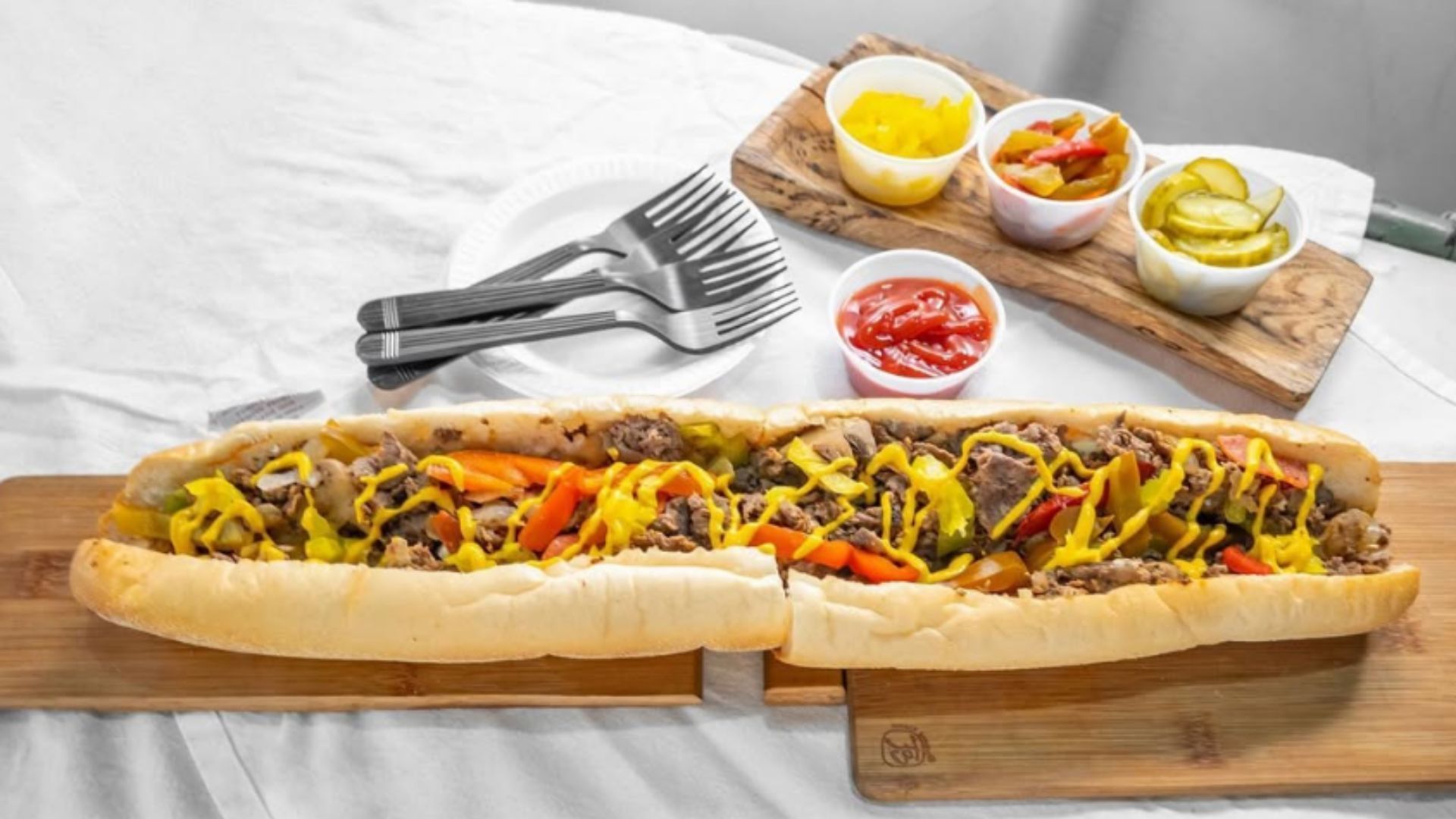 One Pound Cheesesteaks (Image via Instagram)