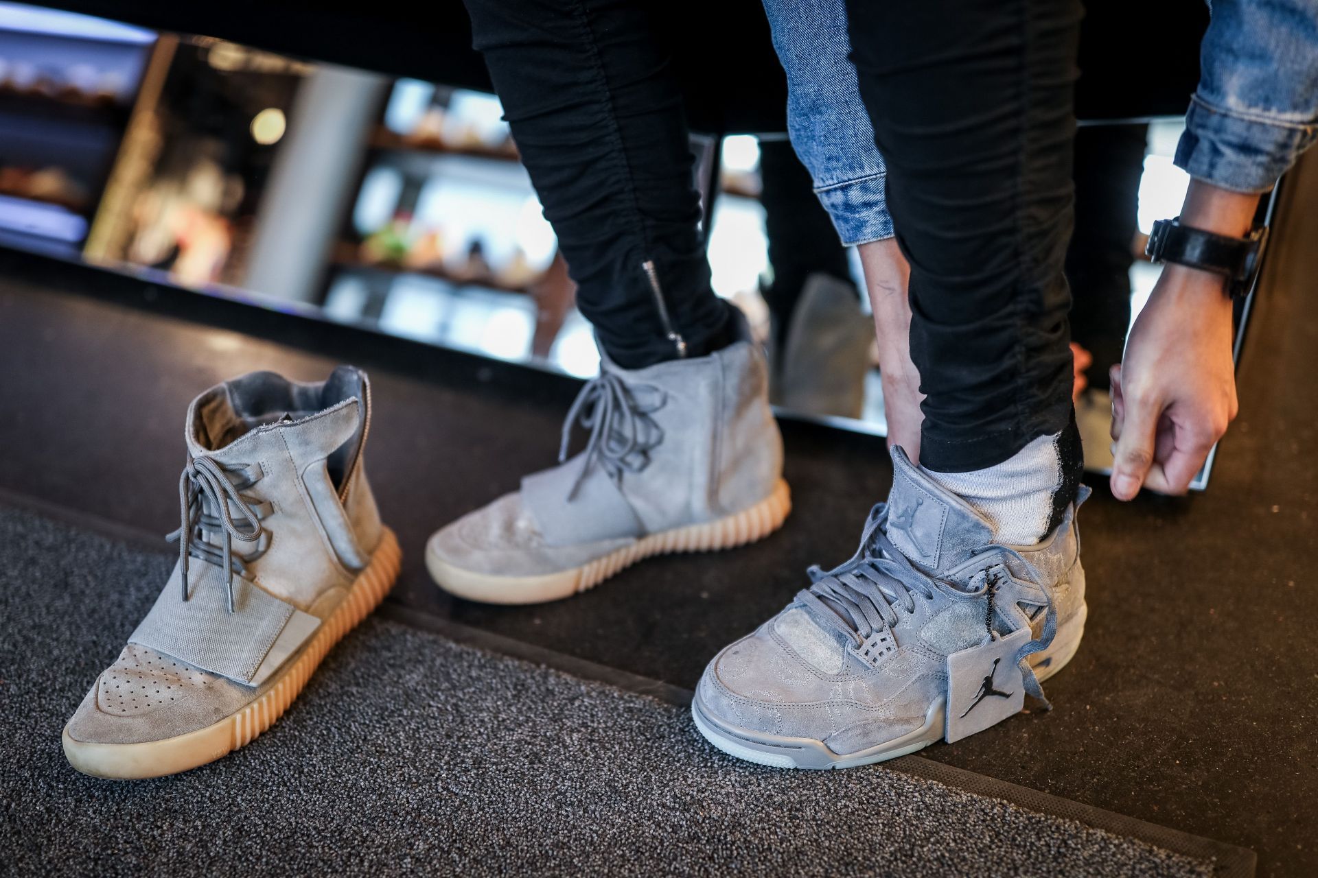 For Sneaker Fans Limited Production Shoes Are Worth A Five-Day Wait - Source: Getty