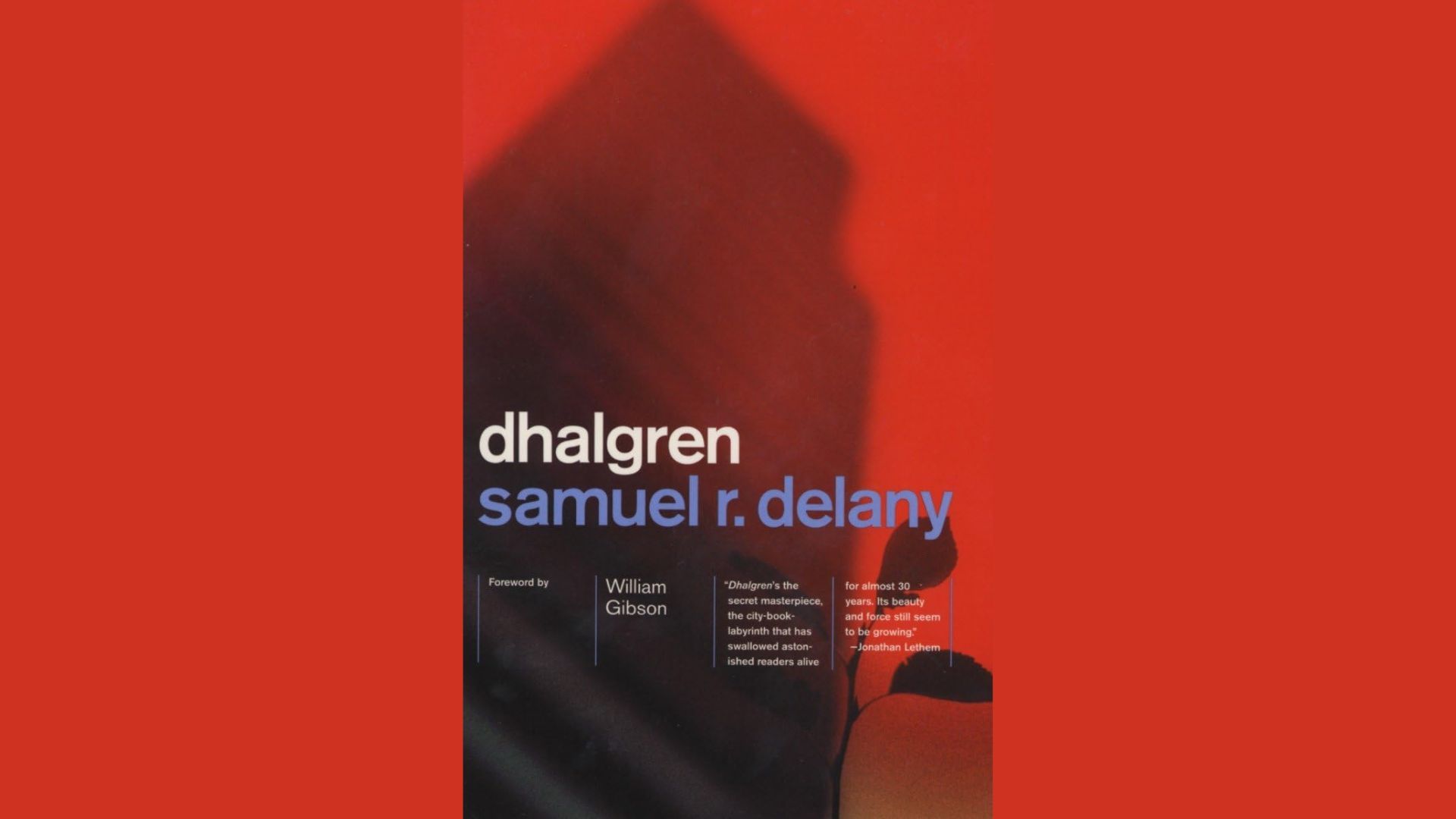 Dhalgren by Samuel R. Delany (Image via Amazon)