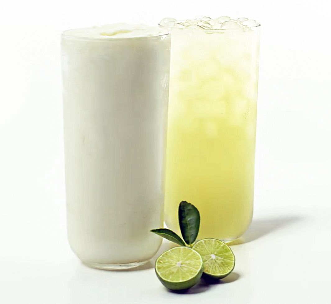 Chick-fil-A&#039;s Key Lime Frosted Lemonade (Image via Chick-fil-A)