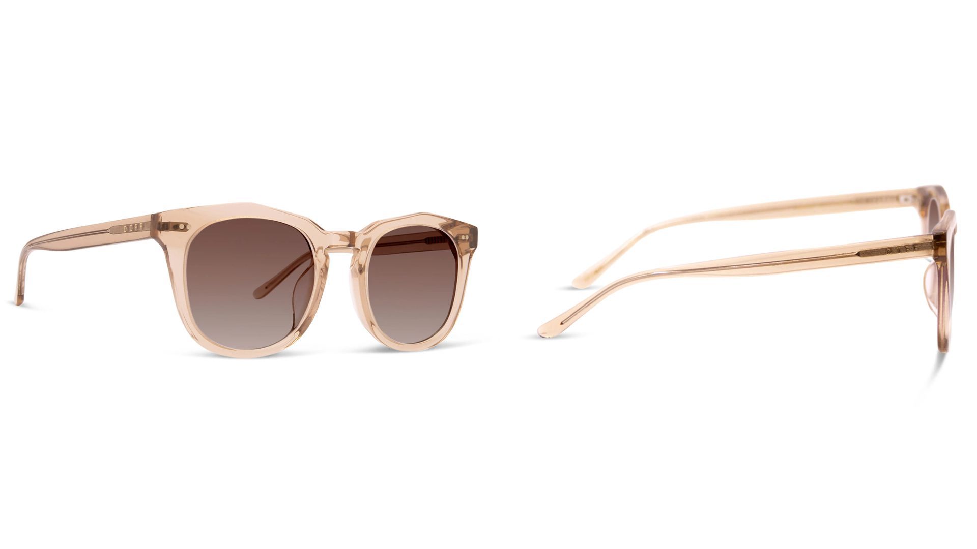 DIFF Weston 50mm Round Sunglasses (Image via Nordstrom )