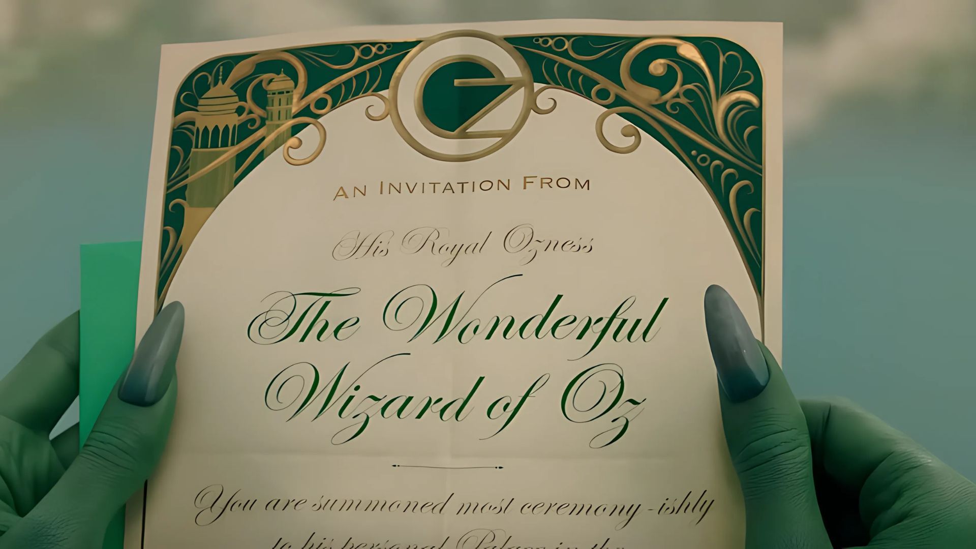 A still from the trailer of Wicked. (Image via. Universal Pictures)