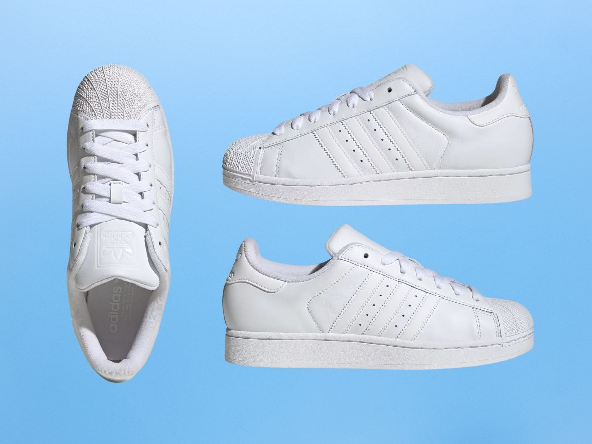 Adidas Superstar II &ldquo;Cloud White&rdquo; sneakers (Image via adidas.com)