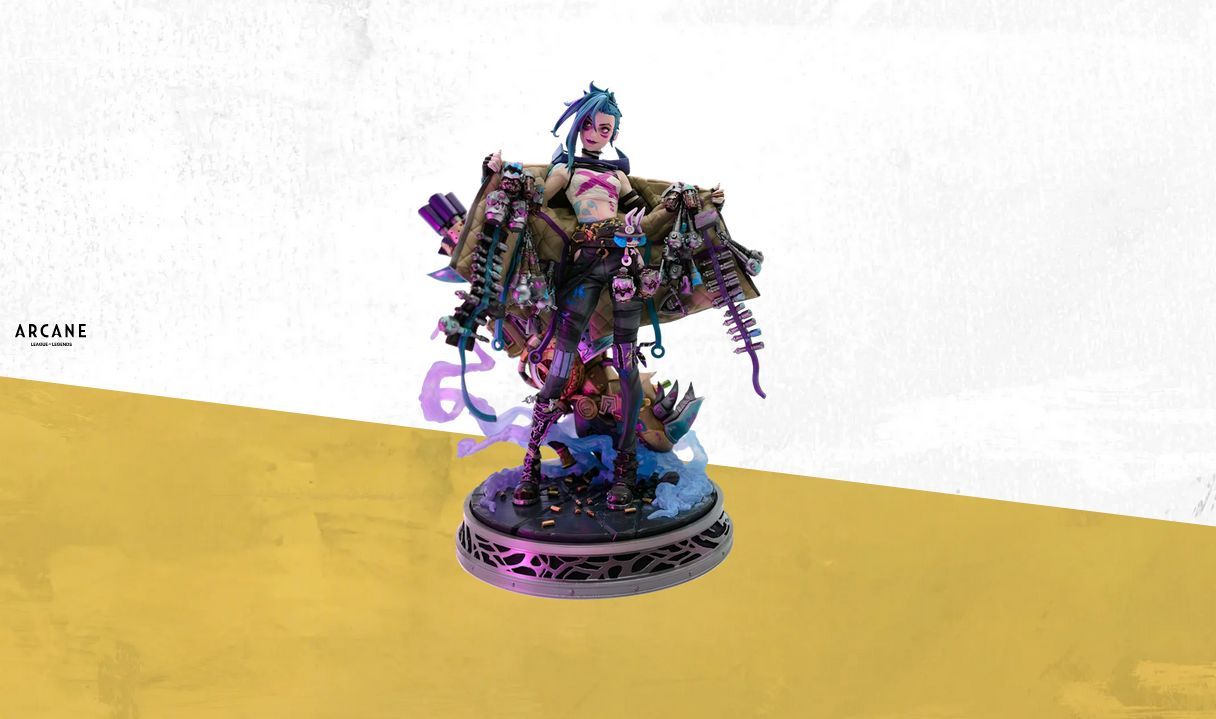 Arcane Champion Jinx 1/7 Scale Statue | Riot Games Merch Store