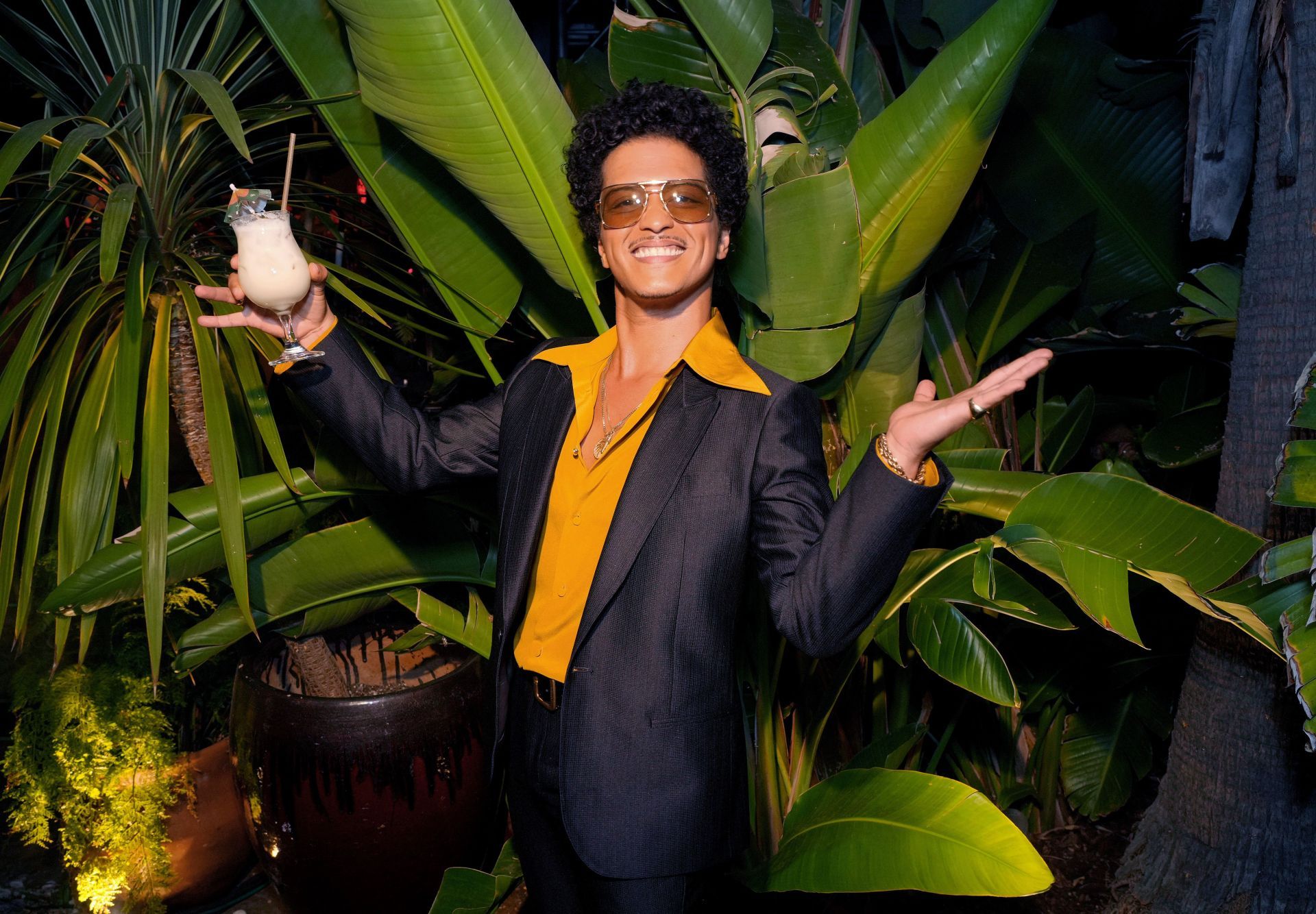 SelvaRey Pina Colada Party Hosted By Bruno Mars &amp; Anderson .Paak - Source: Getty