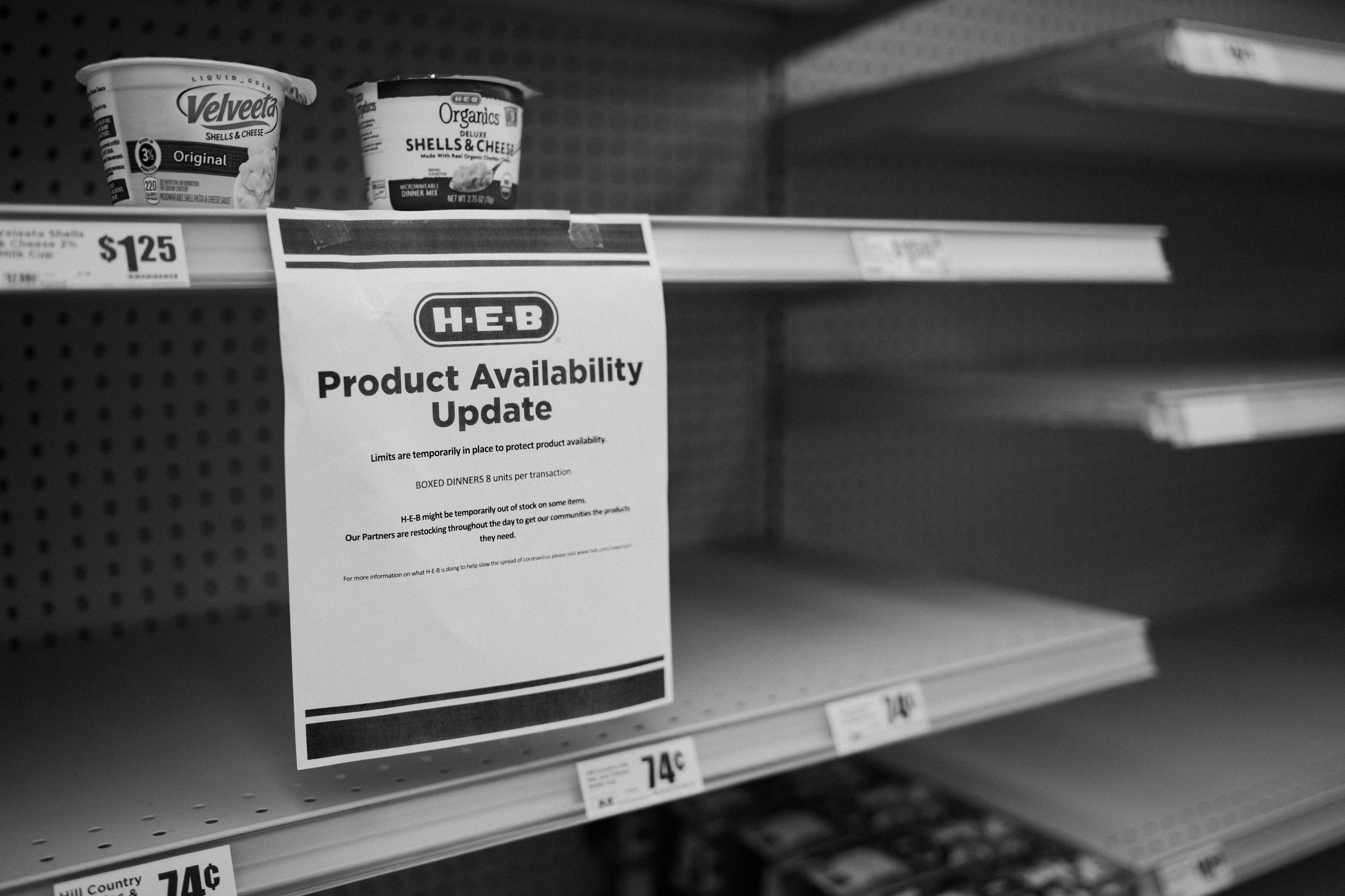 In the past few months, HEB has recalled some food items. (Image via Unsplash/ Brittani Burns)