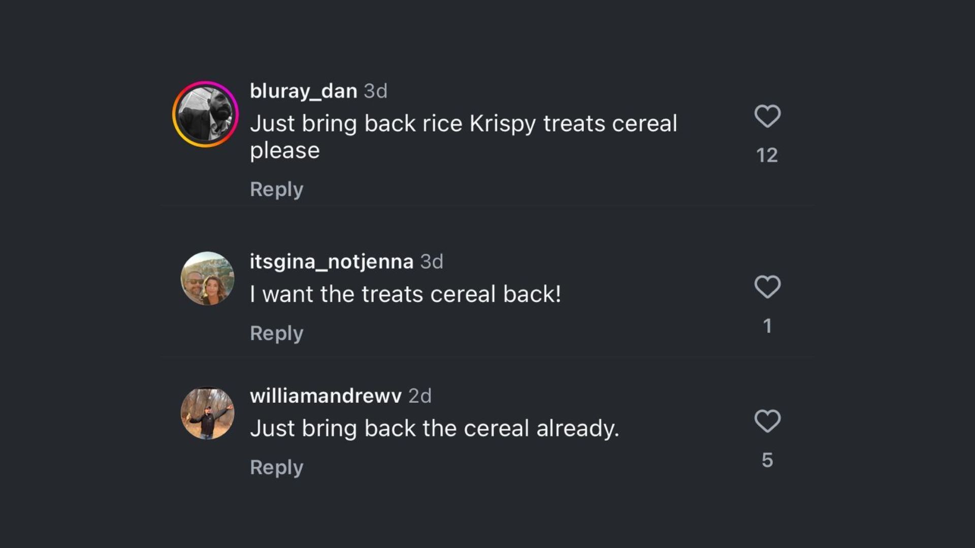 Fans react to news of Rice Krispies launching as ice cream (Image via Instagram/@mouthattack)