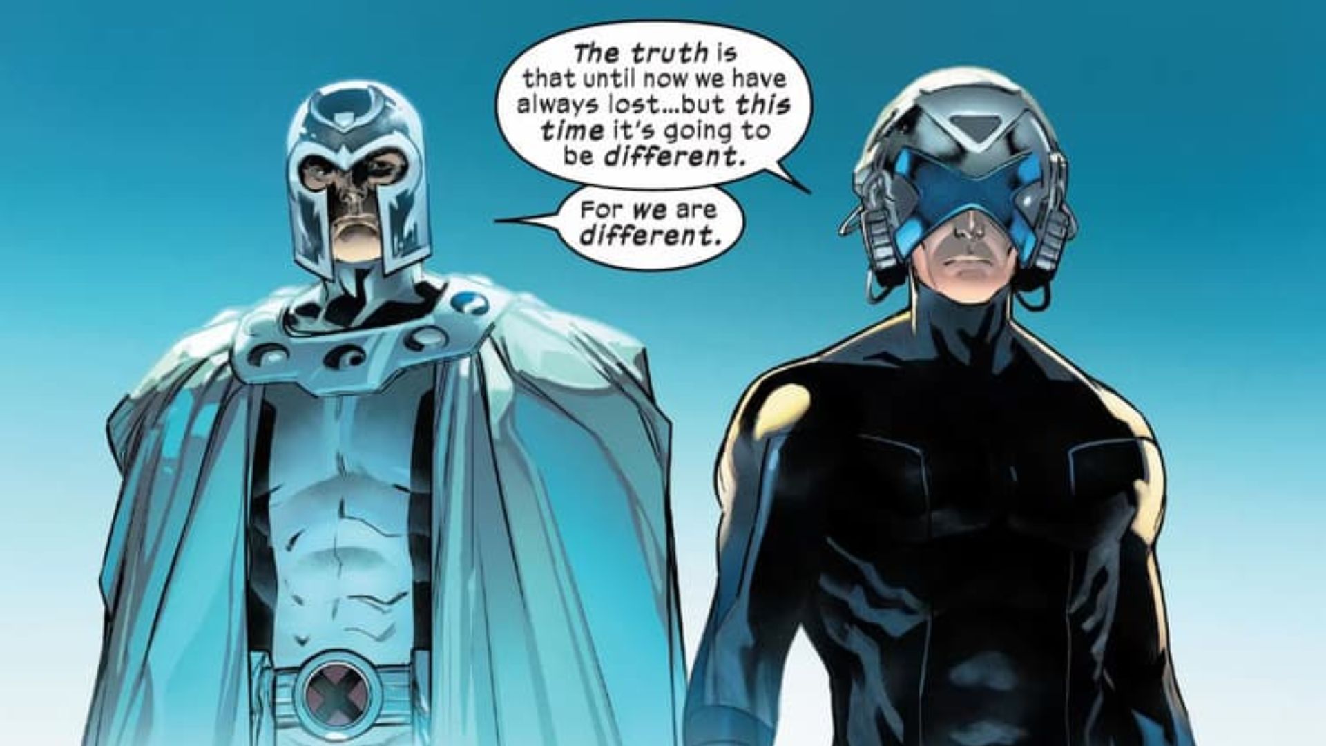 Professor X and Magneto | Image via Marvel Comics