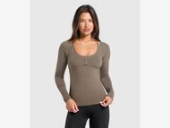 GymShark Rest Day Buttery Soft Long Sleeve Top (Image via GymShark)