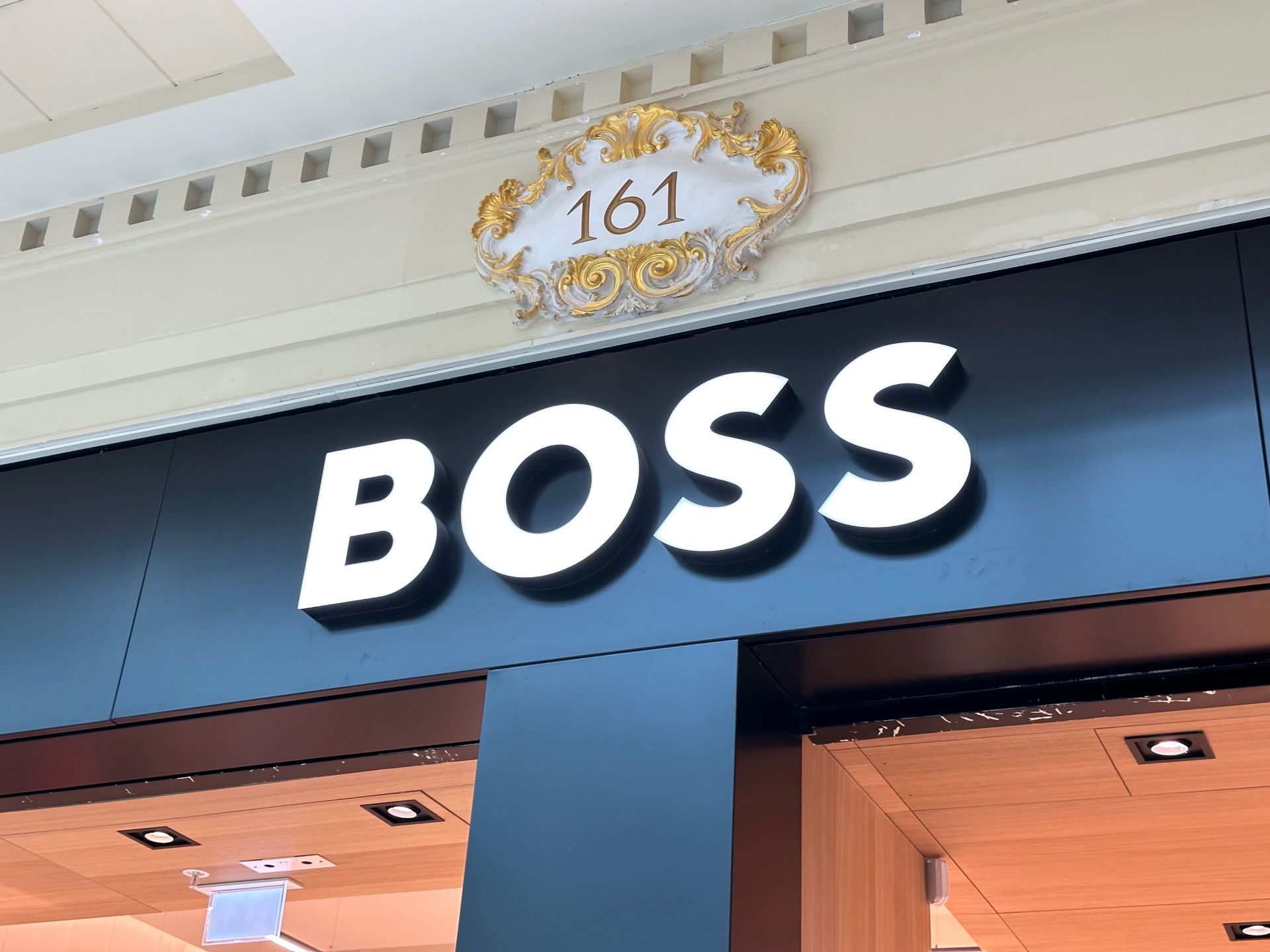 Boss External Shop Signage (Image Via Getty)