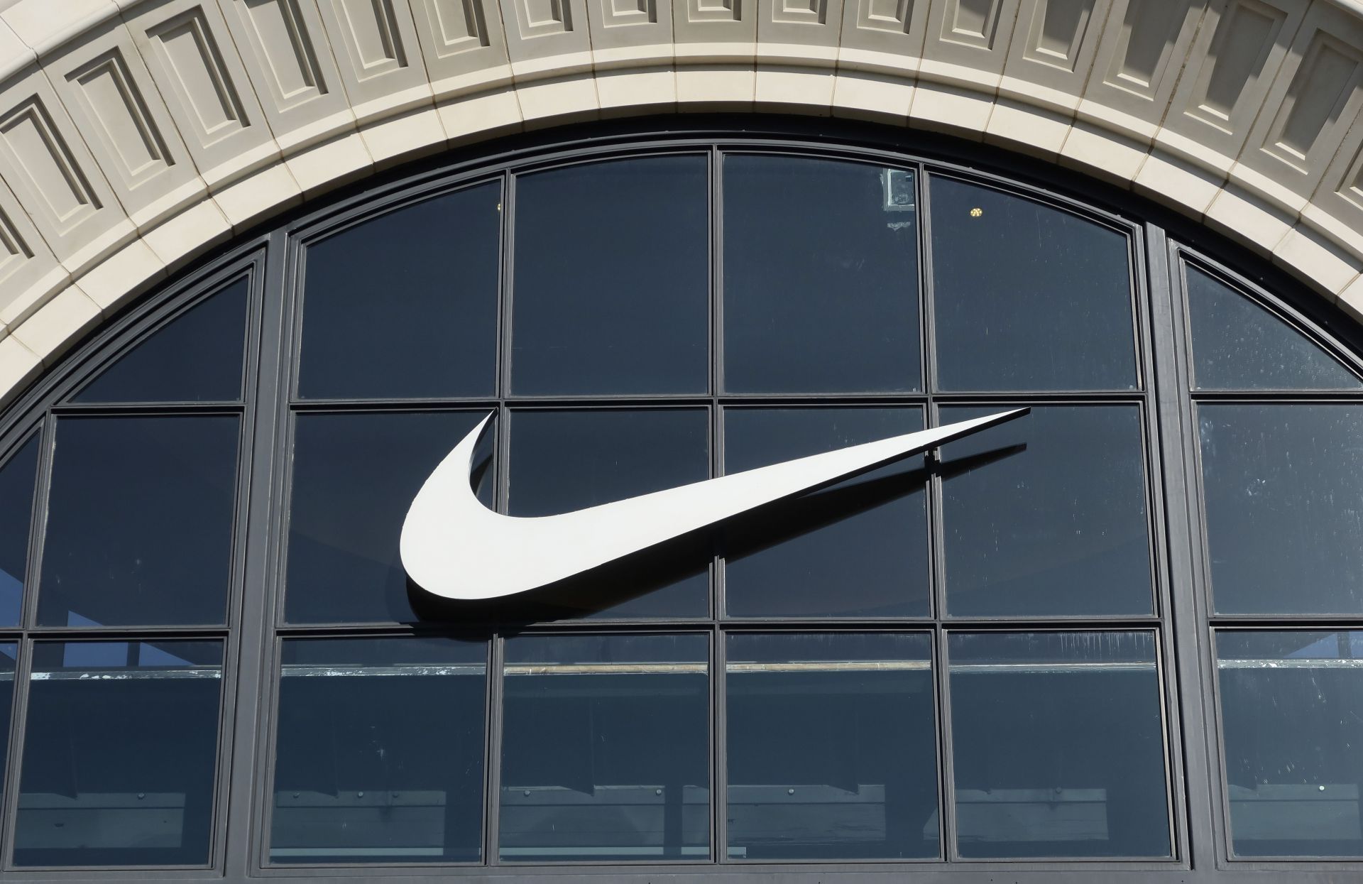 Nike Logo at The Grove in Los Angeles, California - Source: Getty