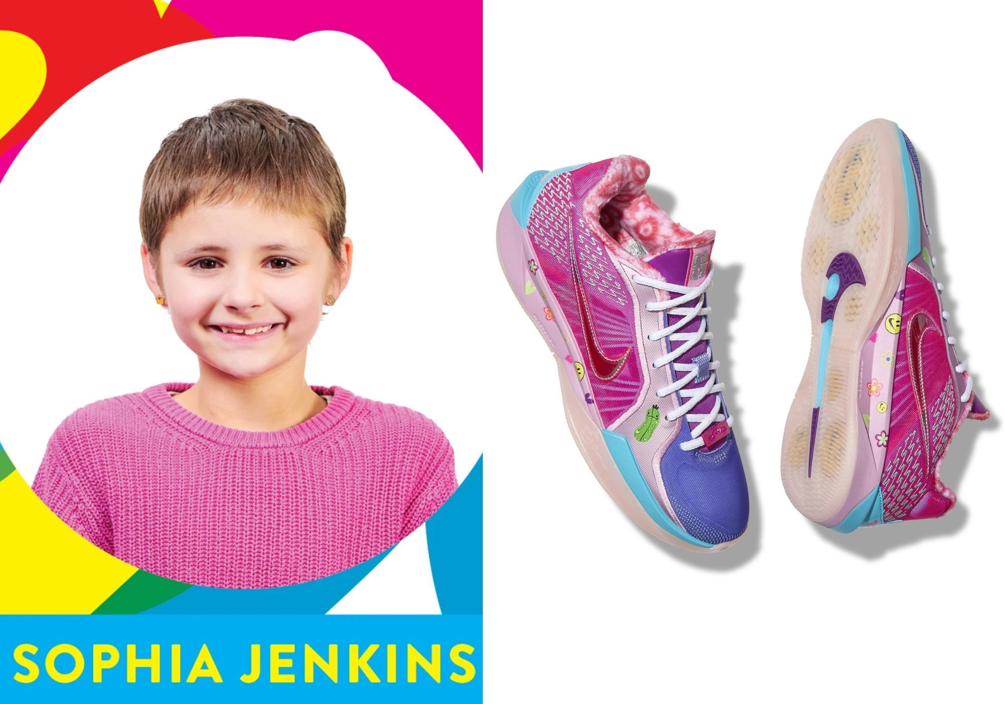 Nike Sabrina 2 Doernbecher sneakers (Image via Nike)