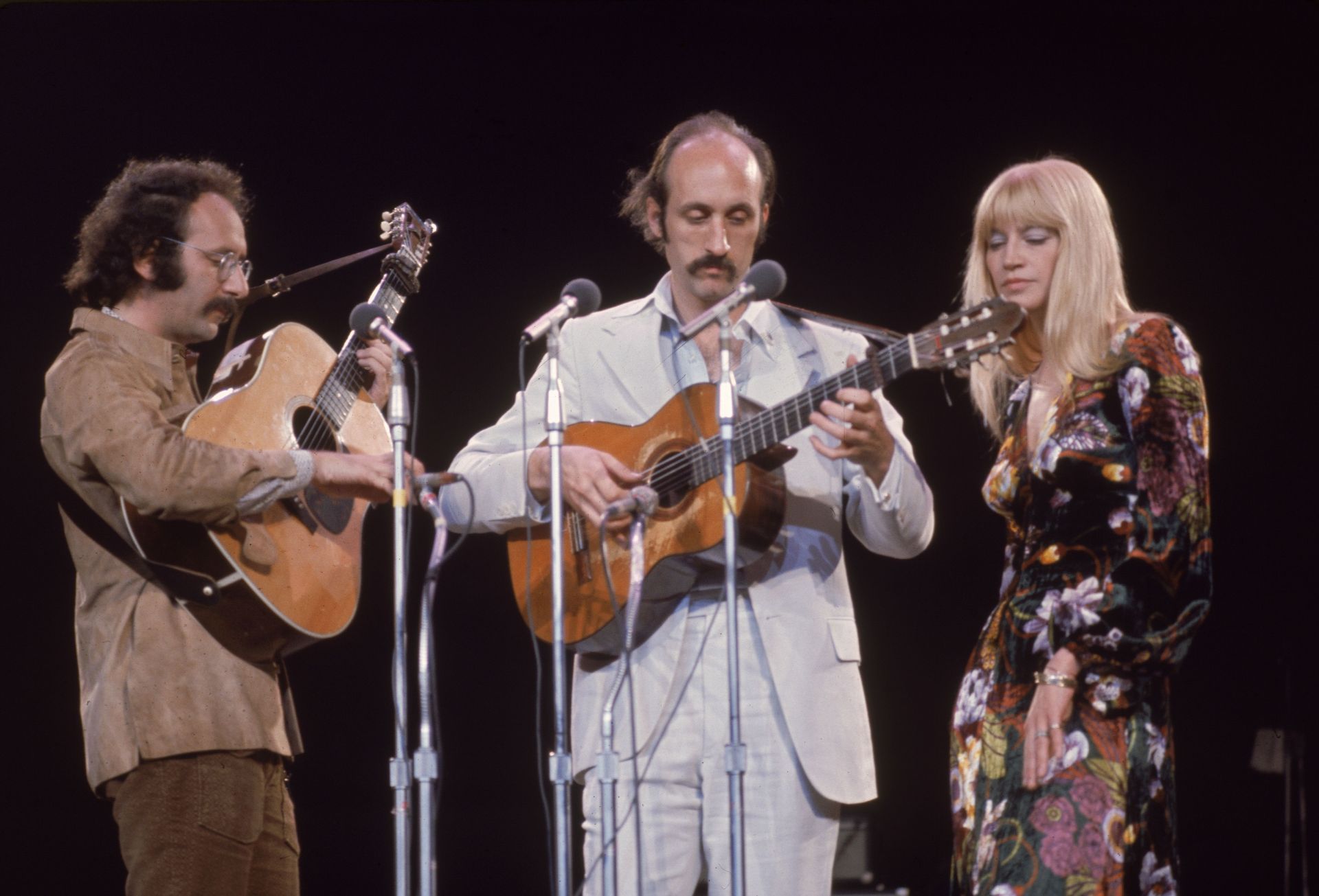 Peter, Paul &amp; Mary Perform - Source: Getty