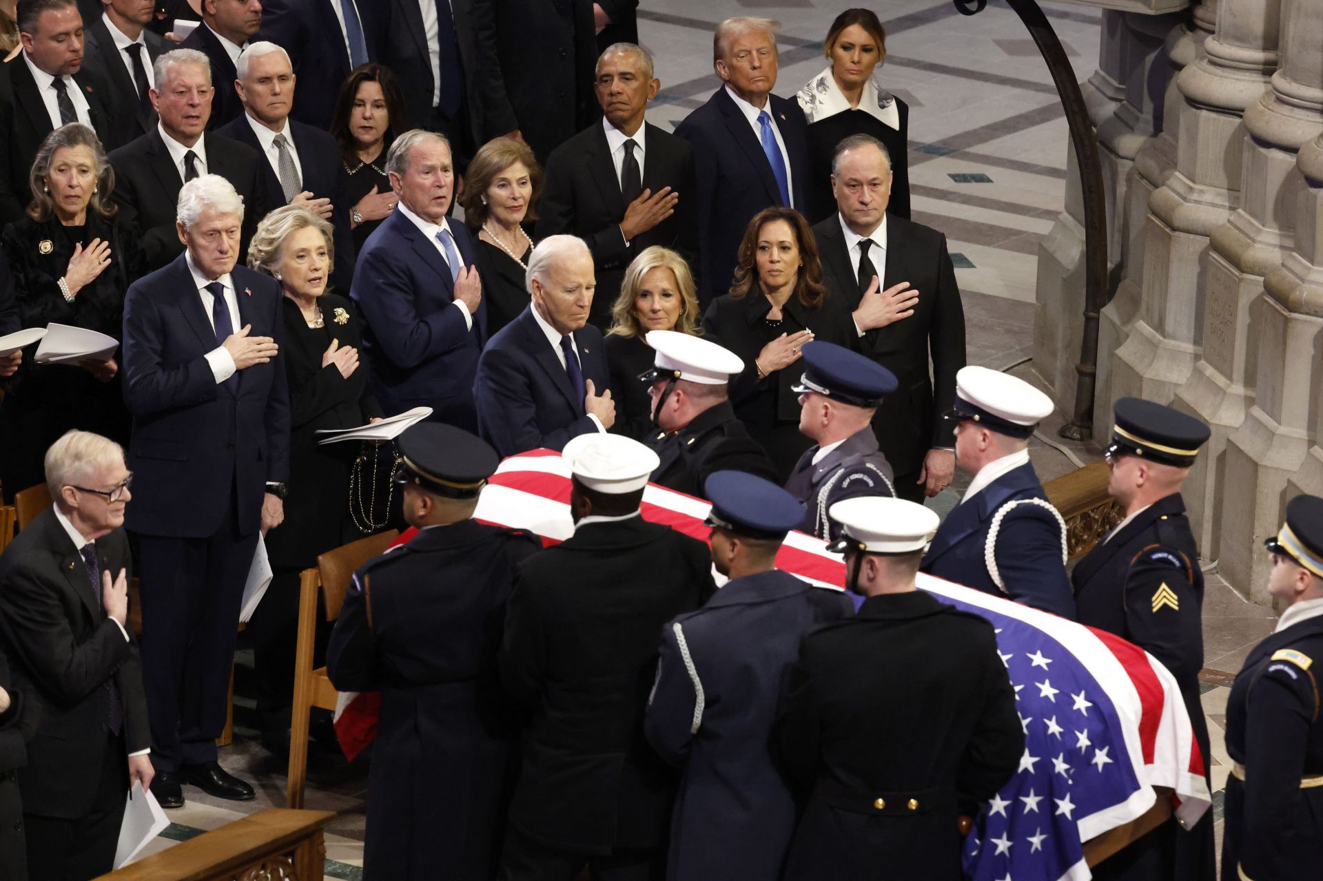 State Funeral Held In Washington DC For Former President Jimmy Carter - Source: Getty