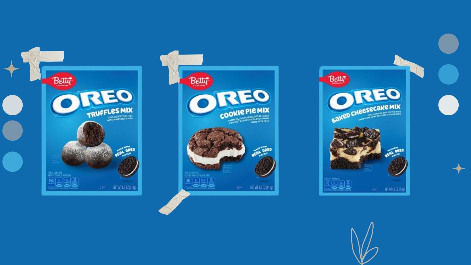 Betty Crocker announces new products with Oreo. (Image via Betty Crocker)