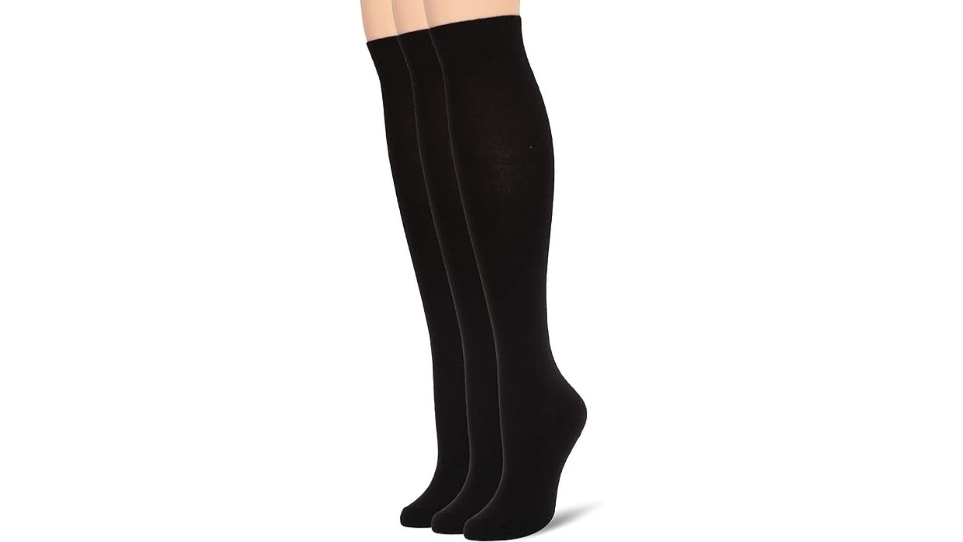 HUE Knit Knee High Sock (Image via Amazon)