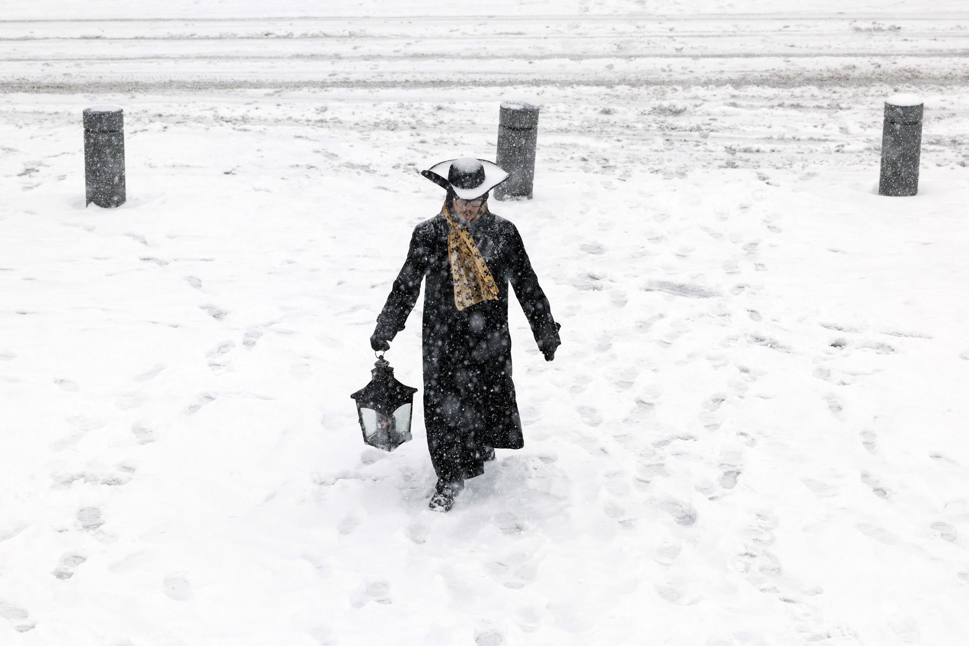 Winter Storm Brings Rare Snowfall To Large Swath Of Southern States - Source: Getty