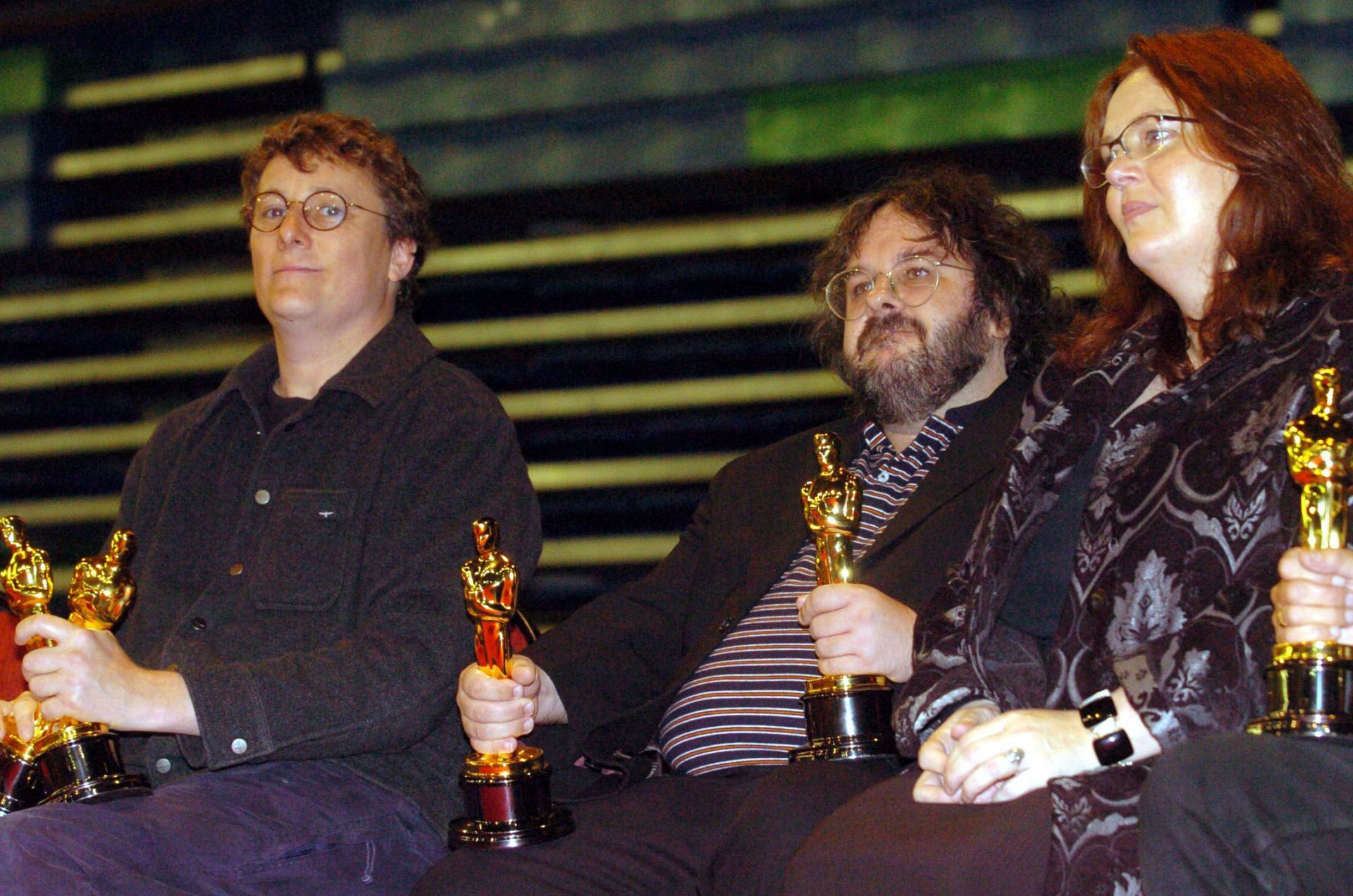 Lord of the Rings director Peter Jackson, centre w - Source: Getty