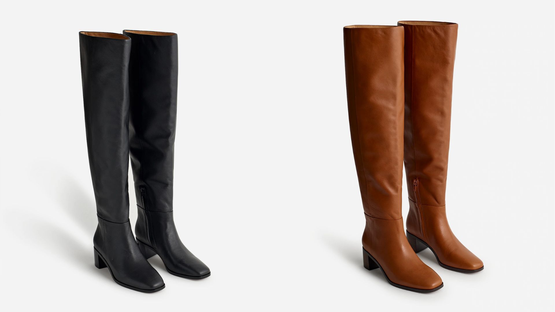 The Adaline Over-the-Knee Boot (Image via Madewell)