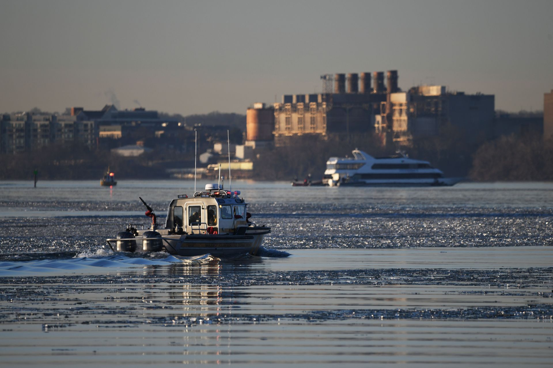 WASHINGTON, D.C. - JANUARY 30: Emergency response units from Ma - Source: Getty