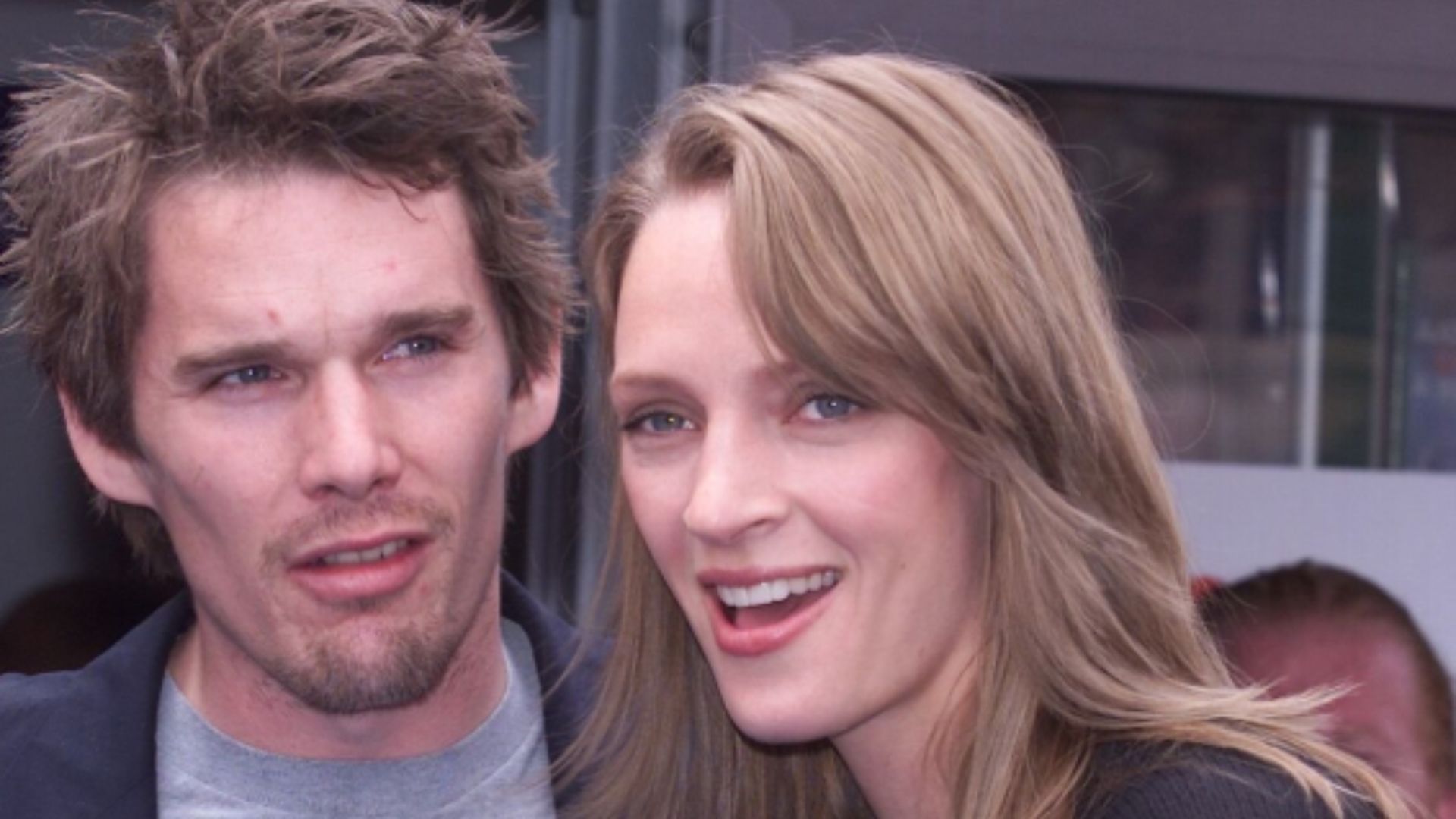 Ethan Hawke and Uma Thurman| Image via Getty