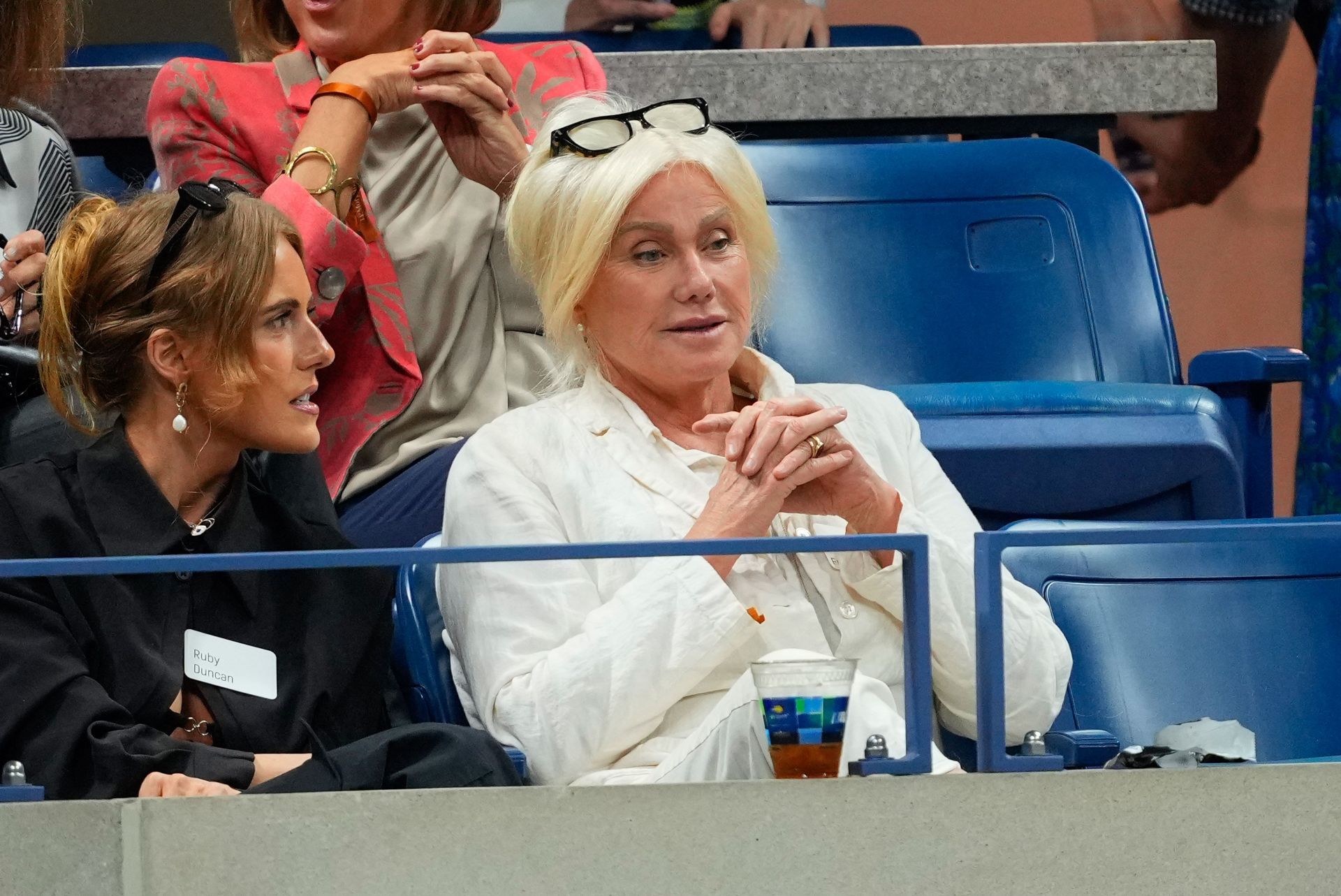 Celebrities Attend The 2024 US Open Tennis Championships - Day 9 - Source: Getty