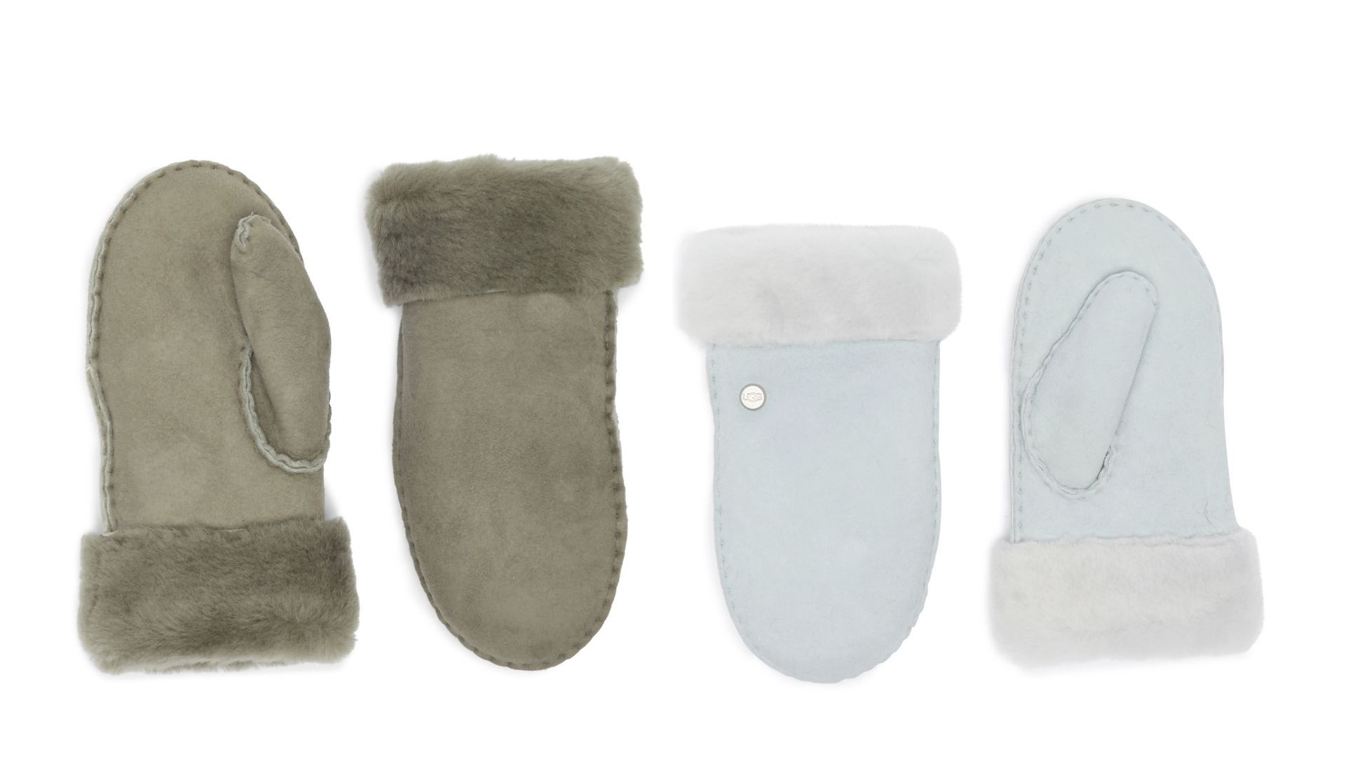 UGG Genuine Shearling Lined Mittens (Image via Nordstrom Rack)