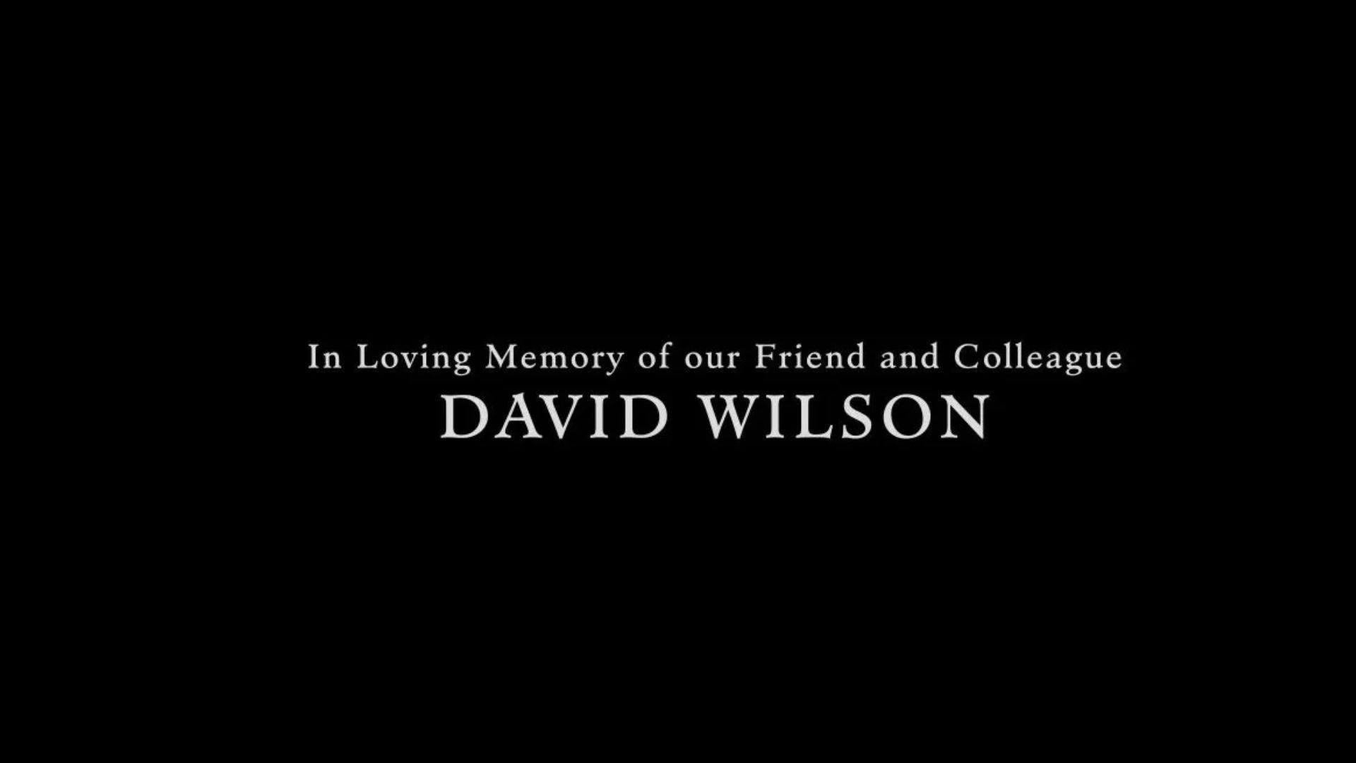 Tribue to David Wilson in Outlander (Image via Starz)