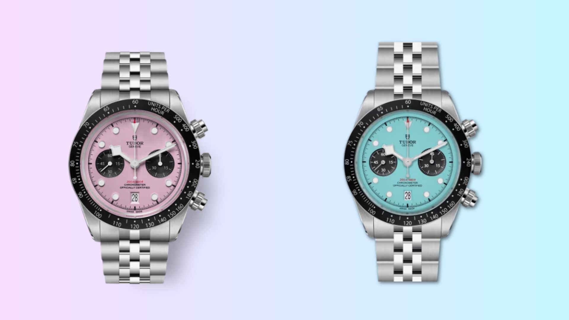 Tudor Black Bay Chrono has released a new design to match the 2024 Chrono Pink (Image via Tudor)