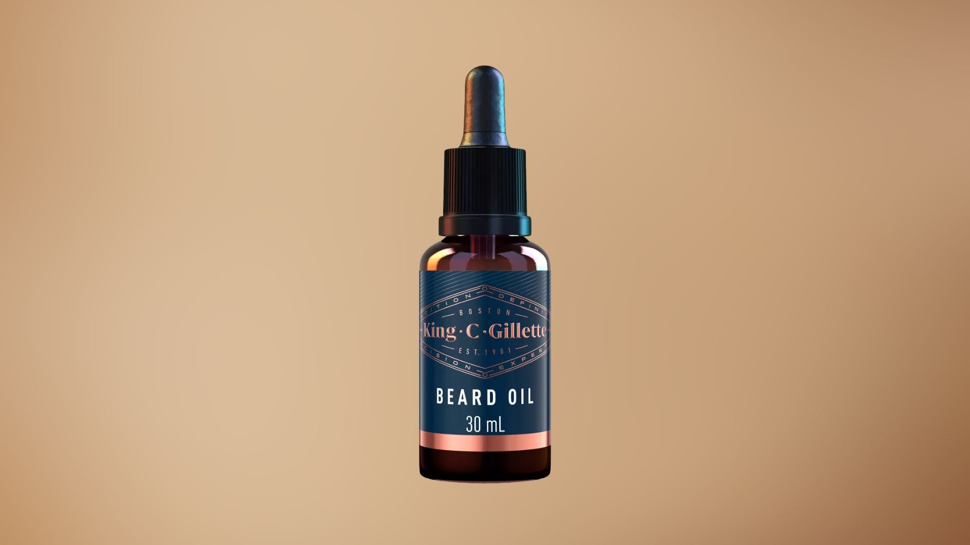 King C. Gillette Men&#039;s Beard Oil with Argan Oil (Image via Target)