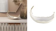 Polystone Curved Feather Bird Decorative Bowl (Image via Wayfair)