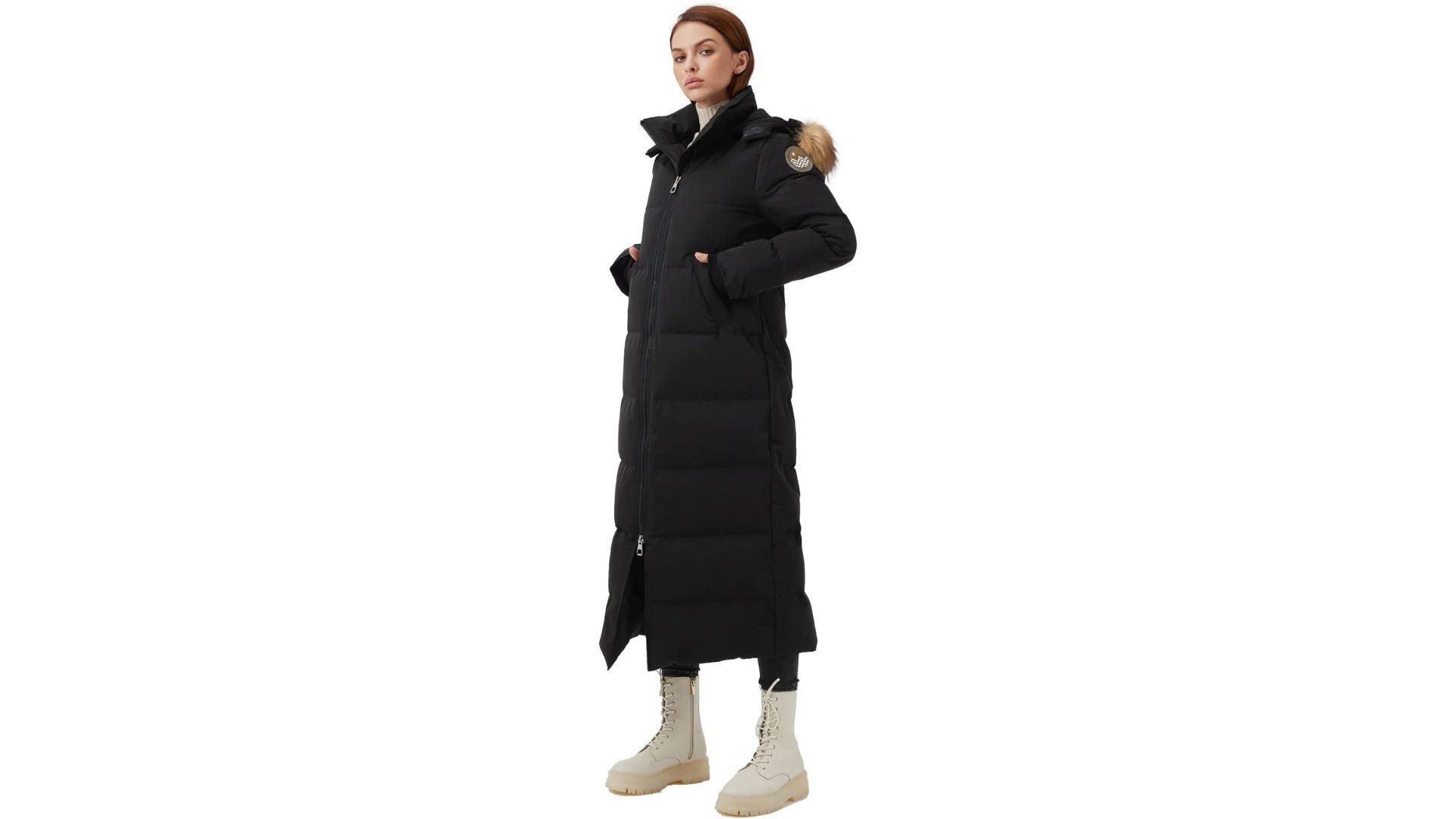 Fitouch Women&#039;s Waukee Long Down Coat (Image via Amazon)