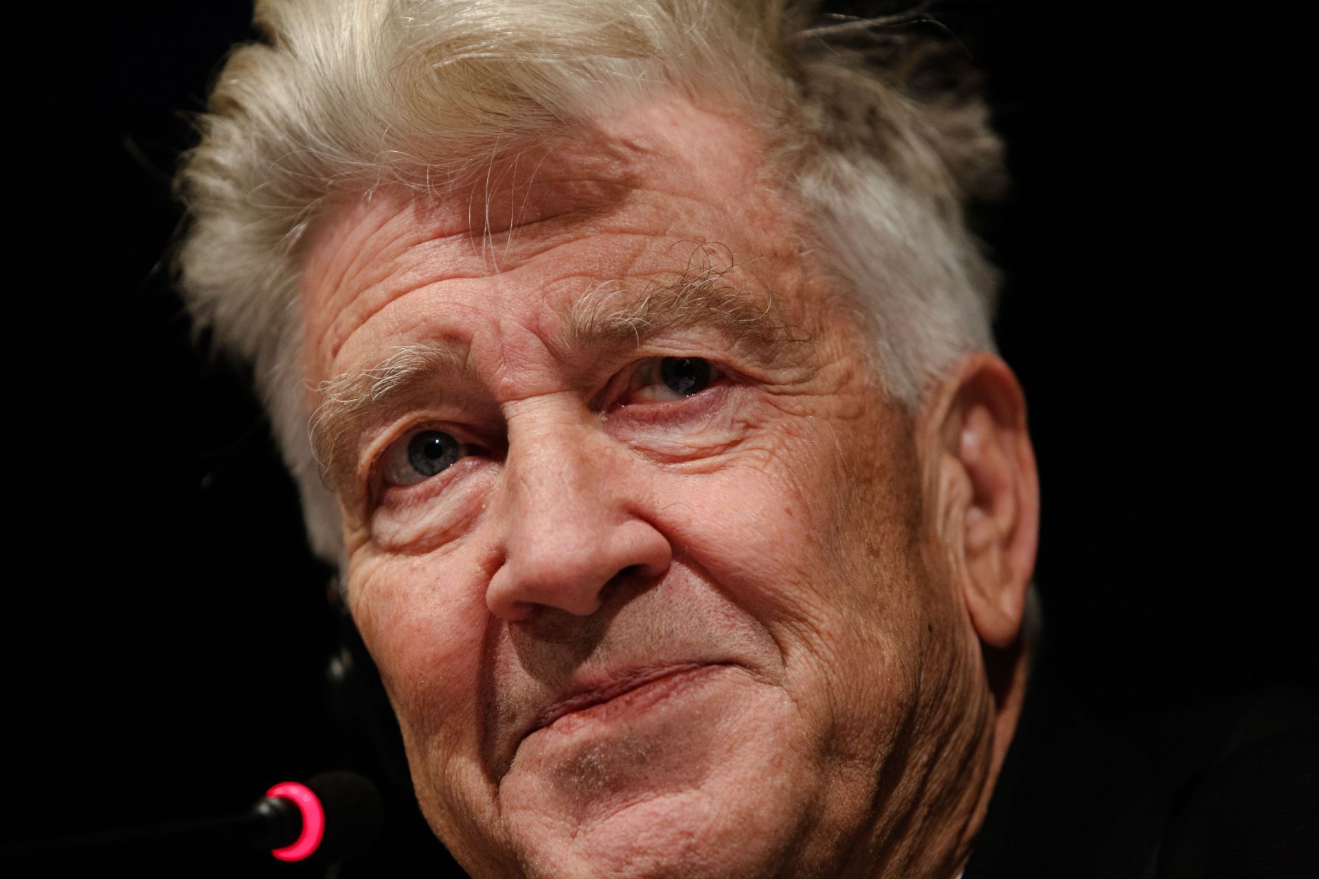 Us Film Director David Lynch Press Conference In Kiev - Source: Getty