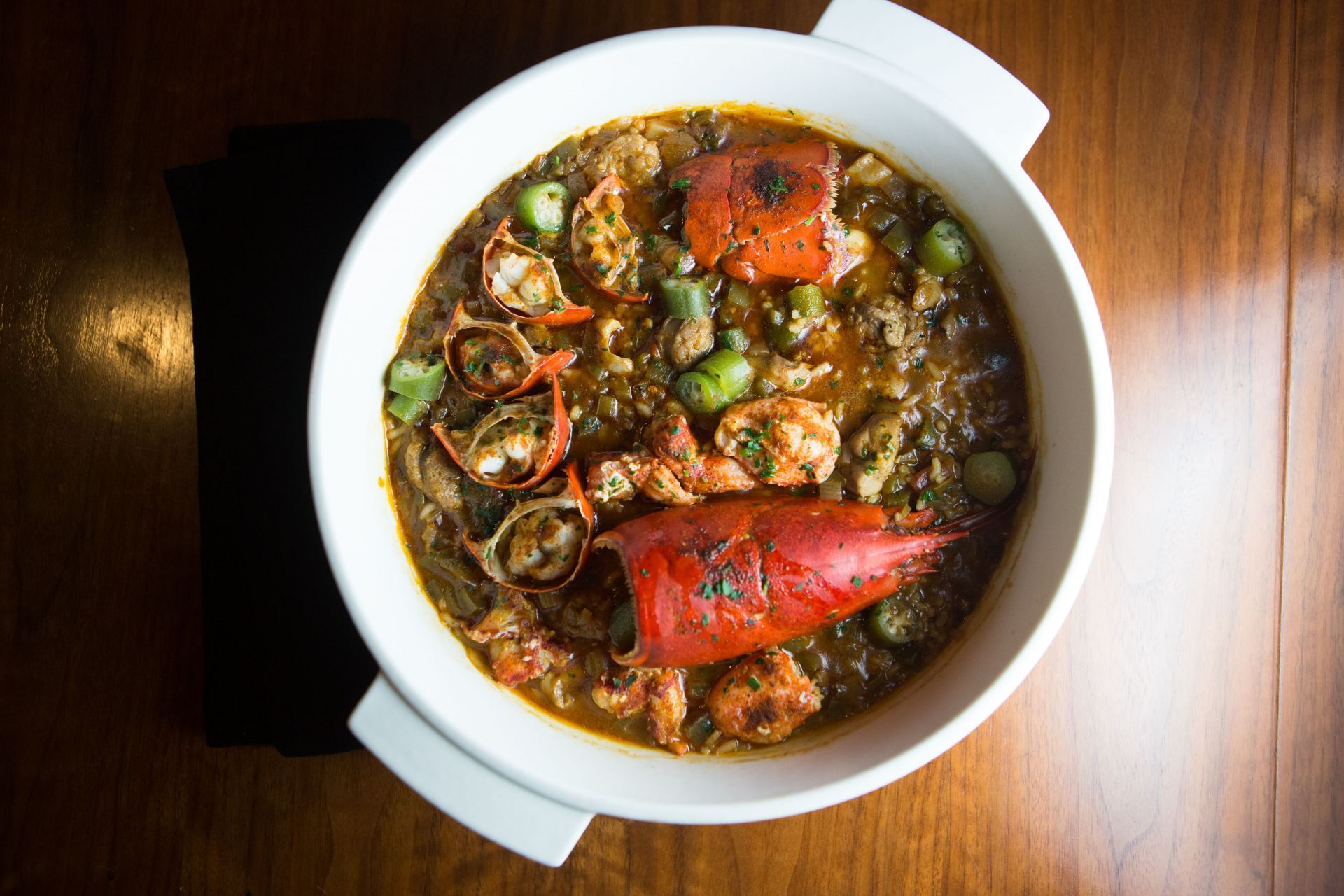 Jambalaya with seafood/ Image via Getty