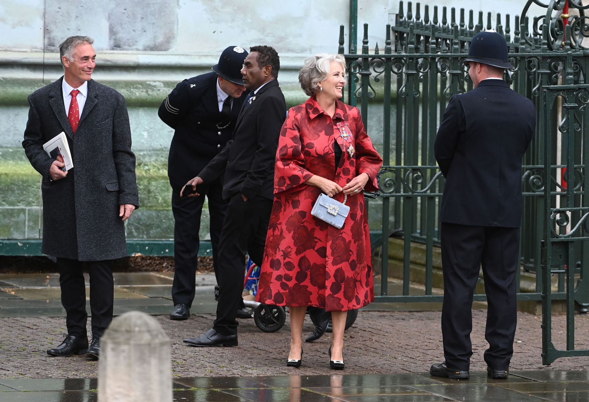 Emma Thompson at their majesties, King Charles III and Queen Camilla - Coronation Day - Source: Getty