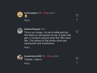 Netizens react to The Internet's Favorite Mix line (Image via Instagram/@markie_devo)