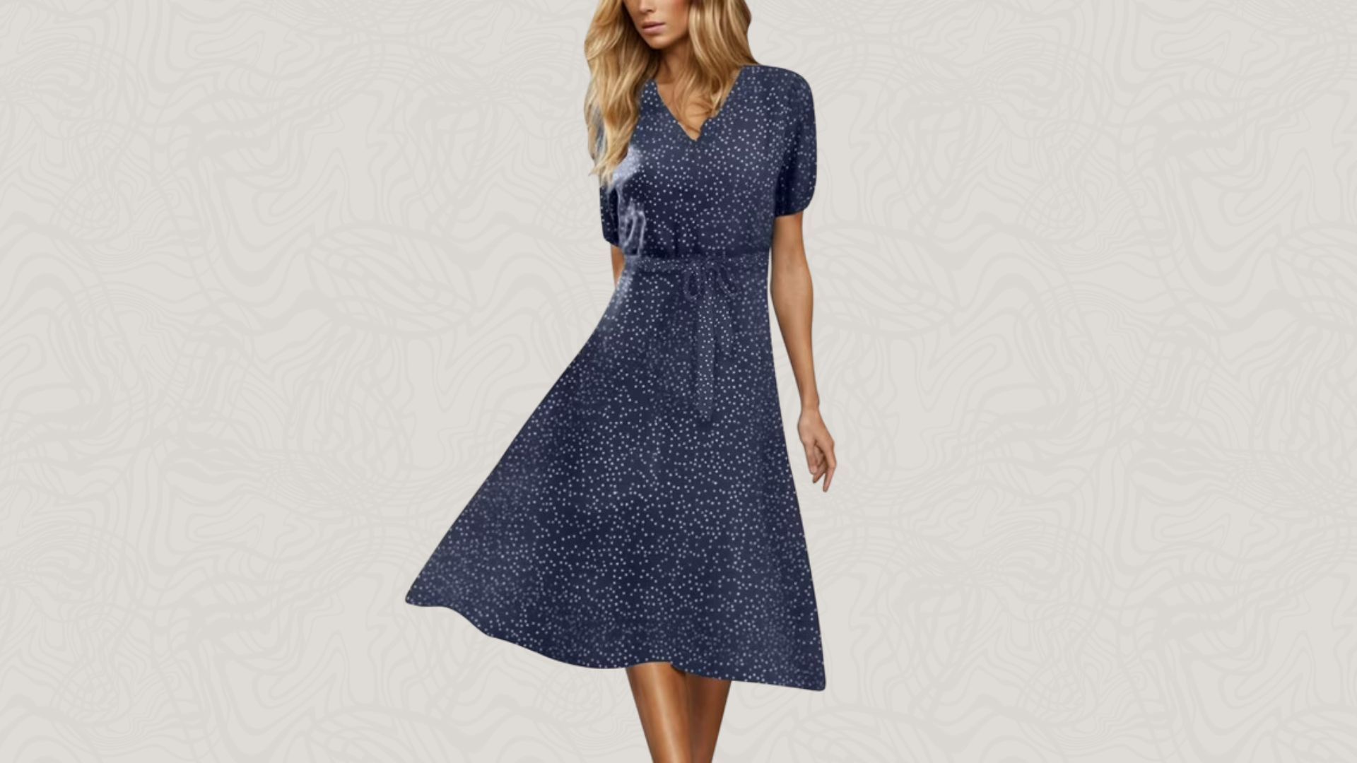 Floleo Women&rsquo;s Casual Dress (Image via Walmart)