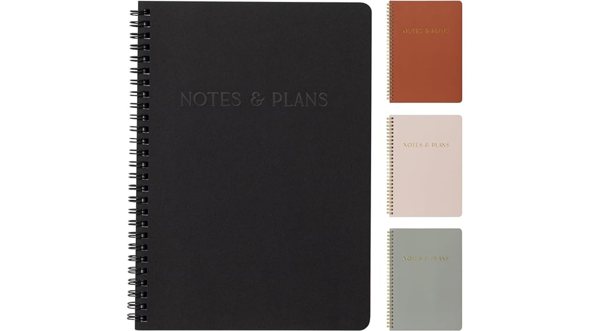 Beautiful Daily Planner And Notebook With Hourly Schedule (Image via Amazon)