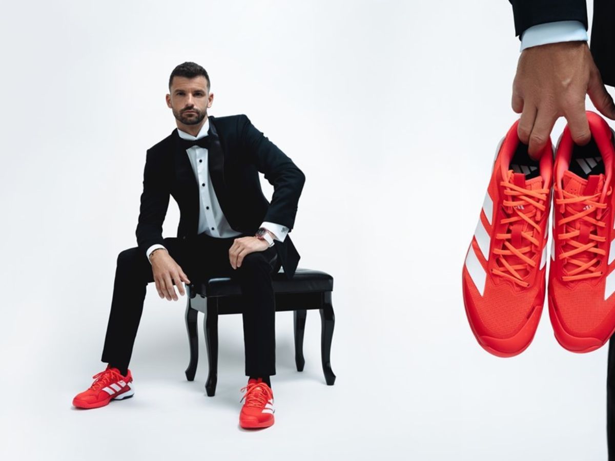 Grigor Dimitrov collab with Adidas (Image via Adidas)