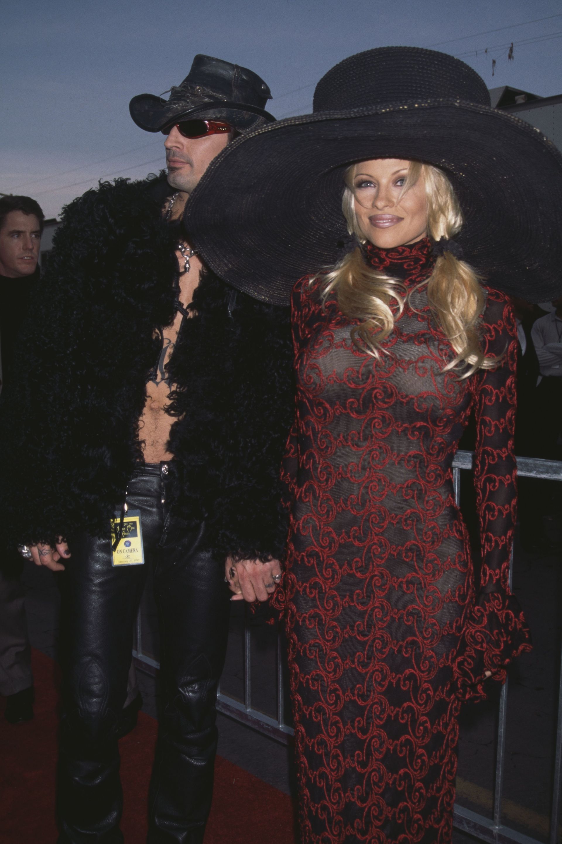 At the 24th Annual American Music Awards (Image via Getty)