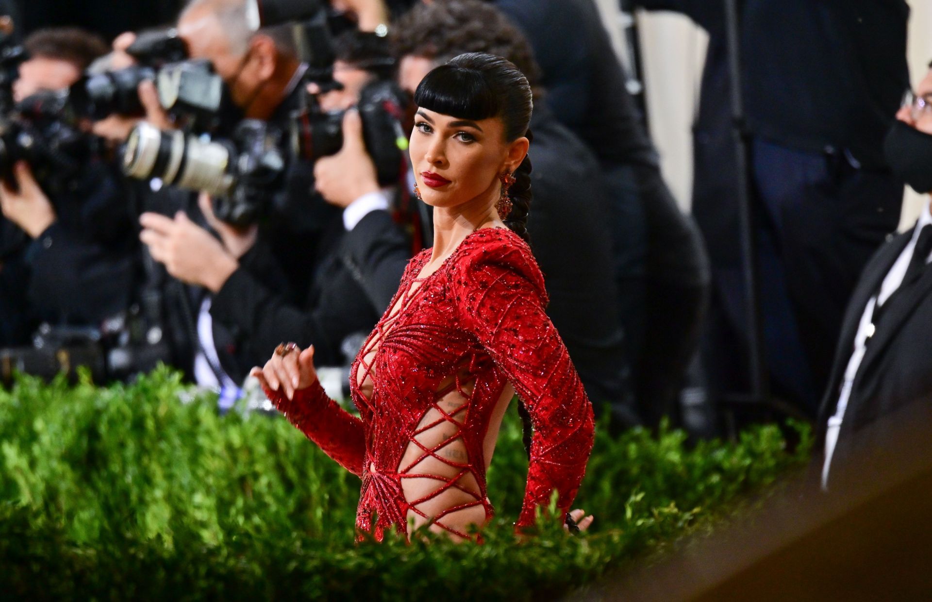 The 2021 Met Gala Celebrating In America: A Lexicon Of Fashion - Street Sightings - Source: Getty