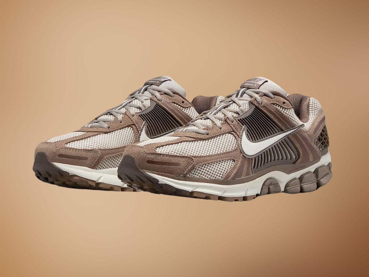 Nike Zoom Vomero 5 &ldquo;Mink Brown&rdquo; sneakers (Image via Nike)