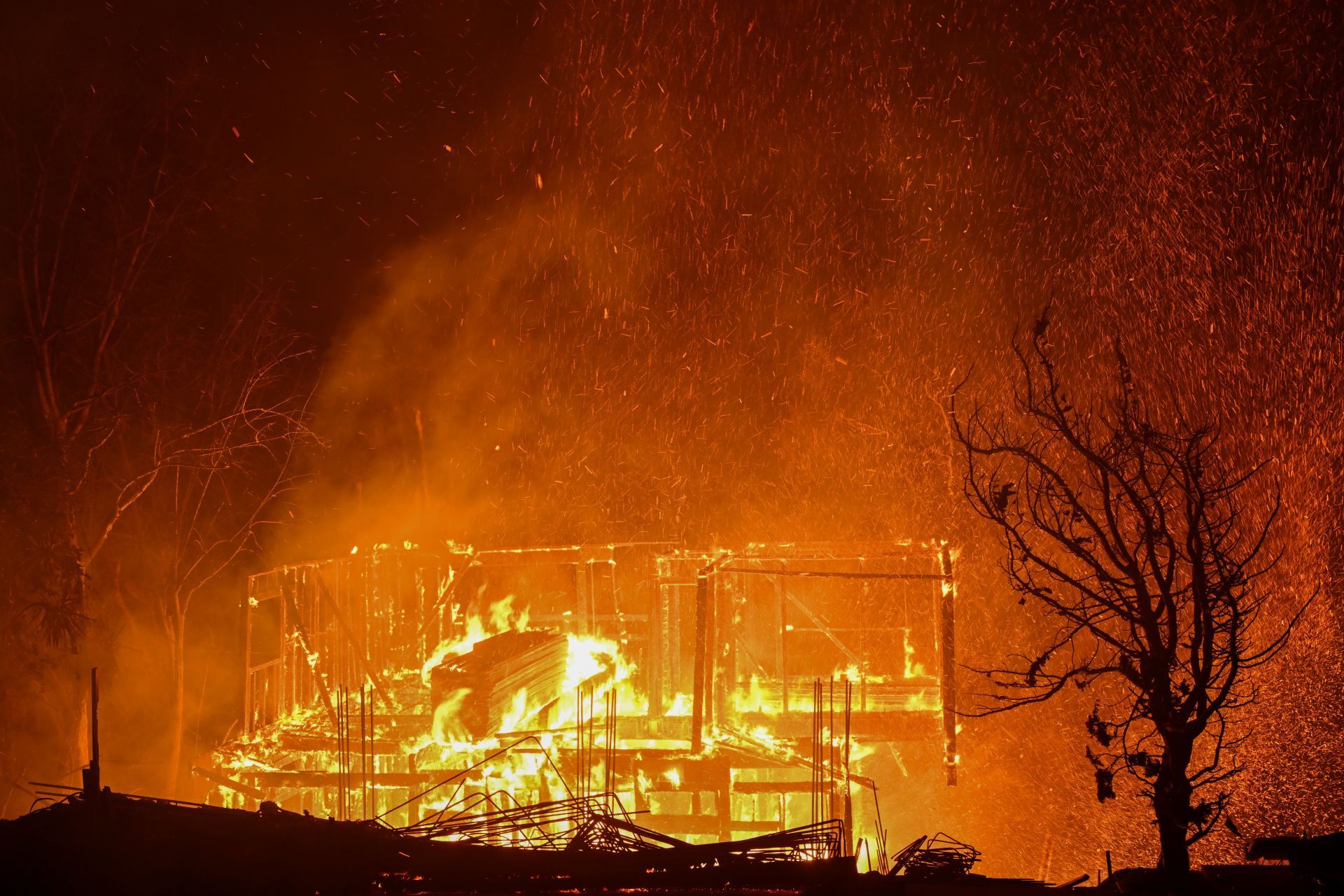 Wildfires tear through Los Angeles - Source: Getty