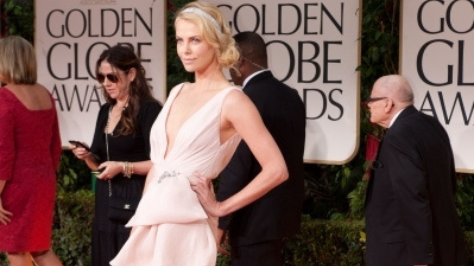 Charlize Theron at the 69th Annual Golden Globe Awards (Image via Golden Globes)