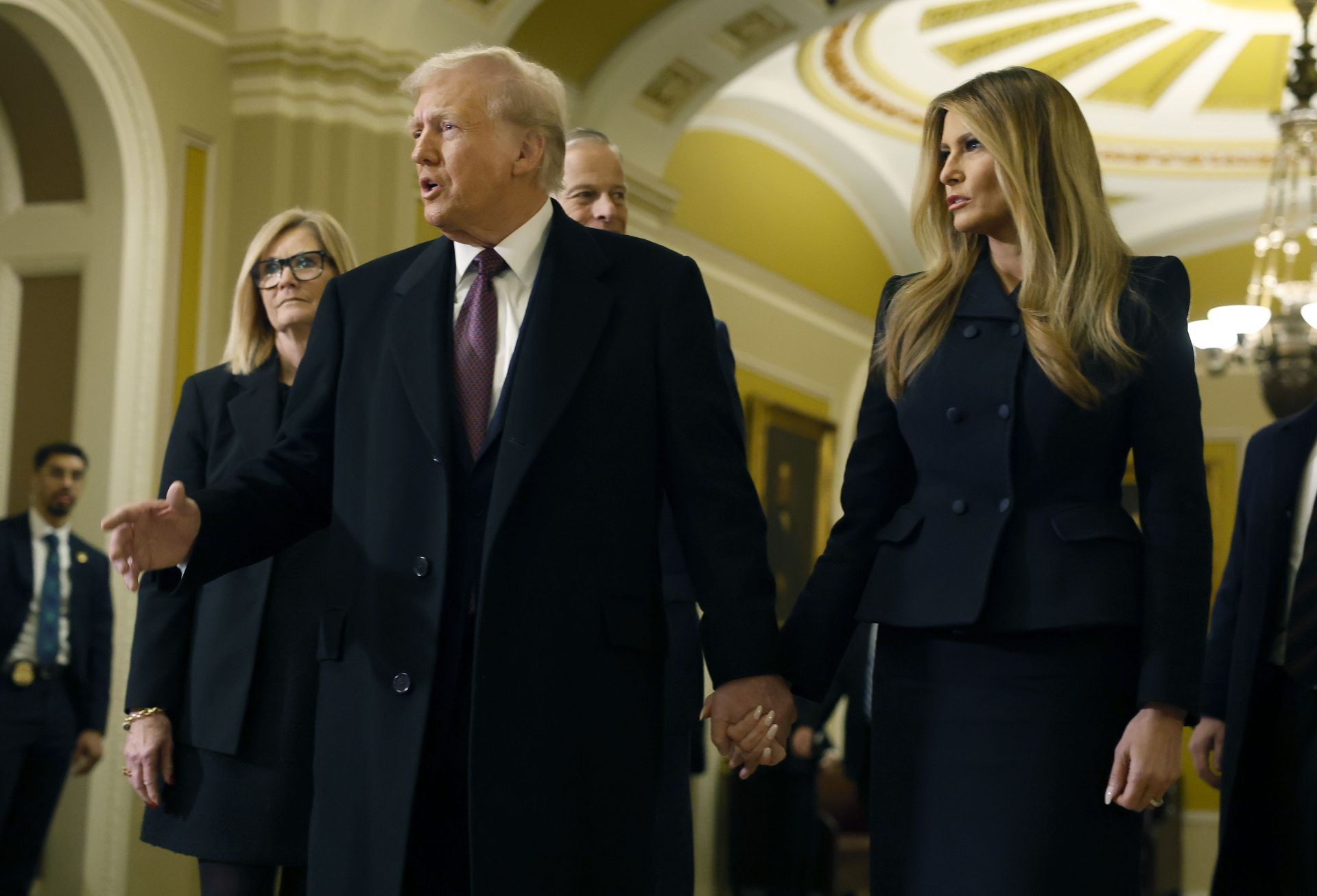 President-Elect Trump Meets With Republican Senators In Washington, D.C. - Source: Getty