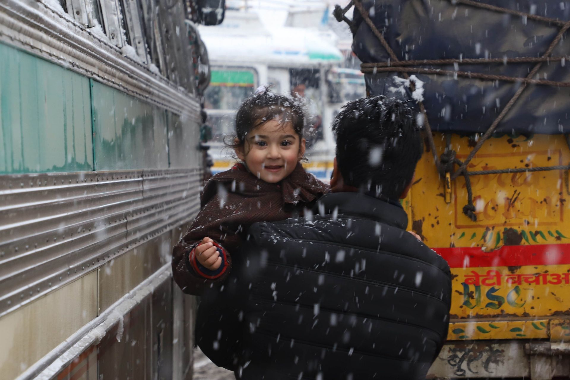 Snowfall In Kashmir - Source: Getty