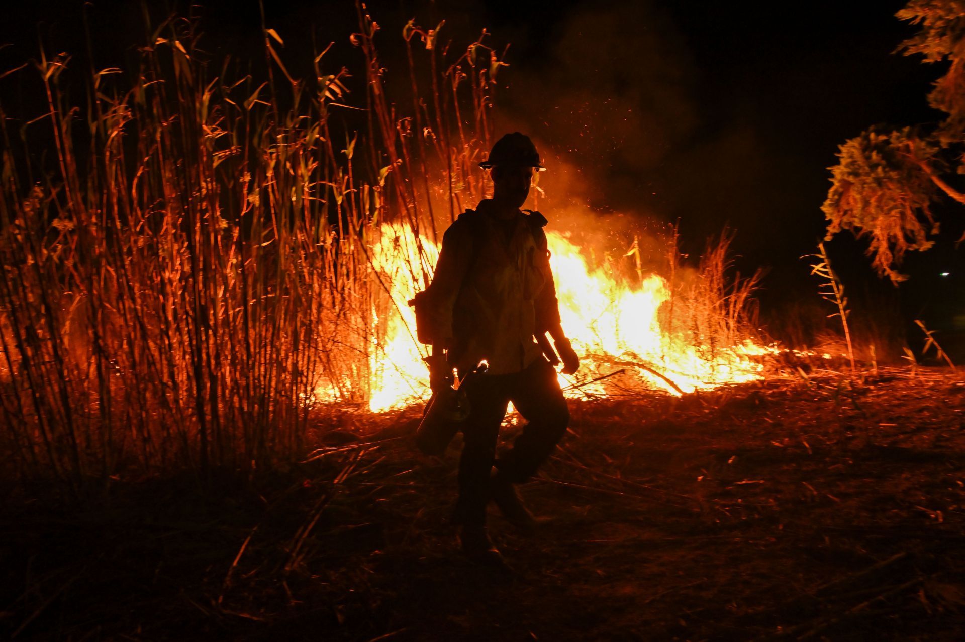 Los Angeles Fire: Brush fire in Ventura, California - Source: Getty